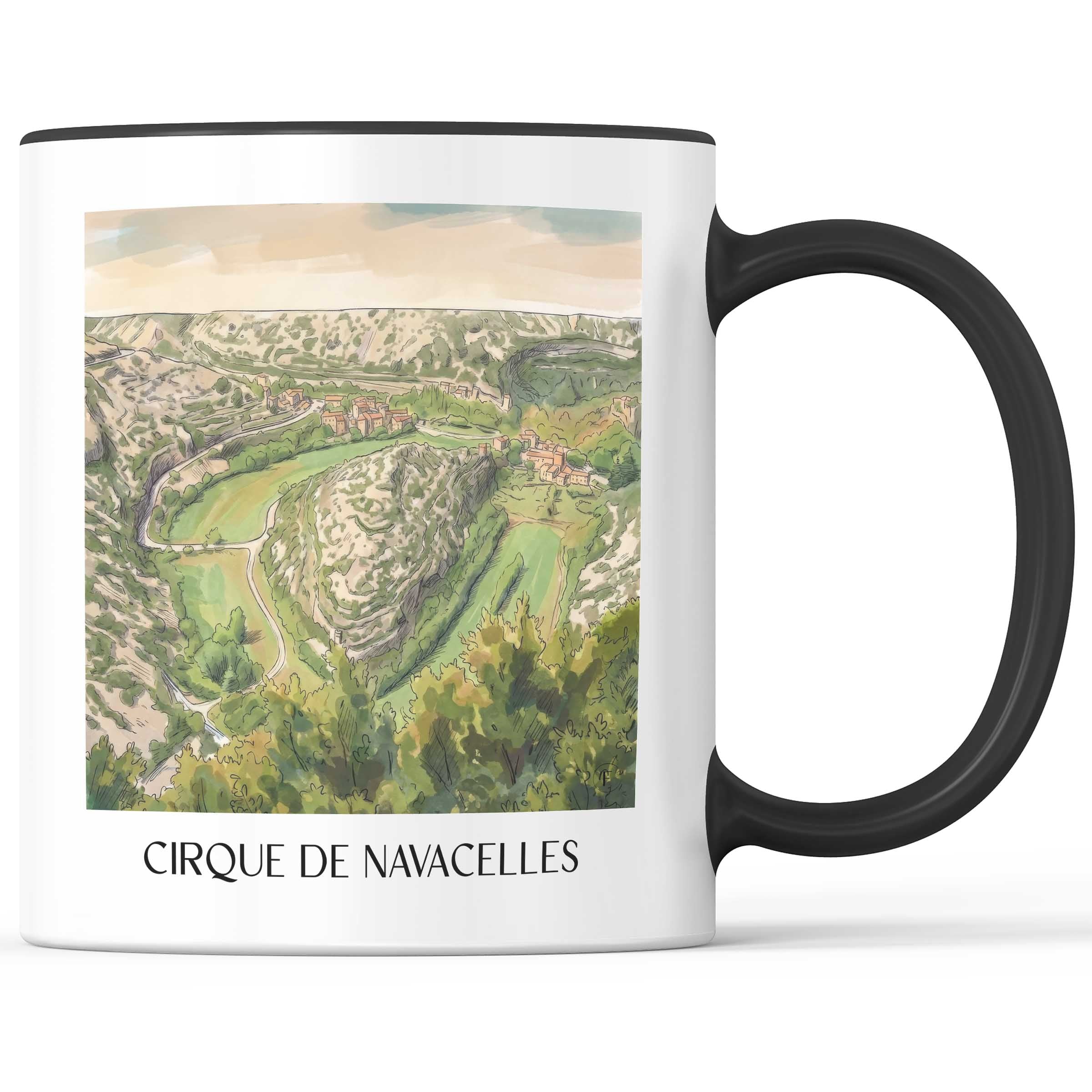cirque-de-navacelles-okzitanien-frankreich-kaffeebecher-aquarell