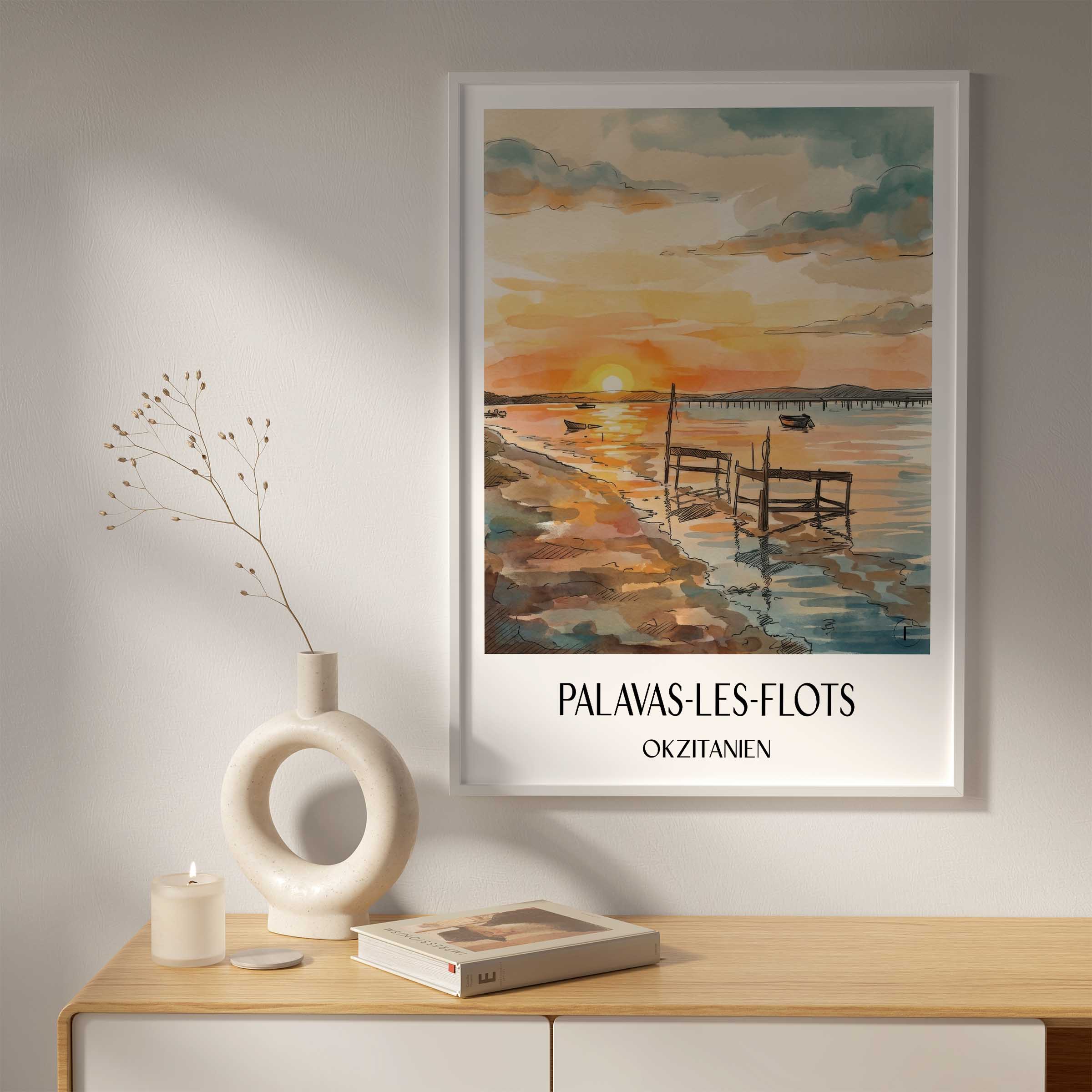 palavas-les-flots-okzitanien-frankreich-poster-aquarell