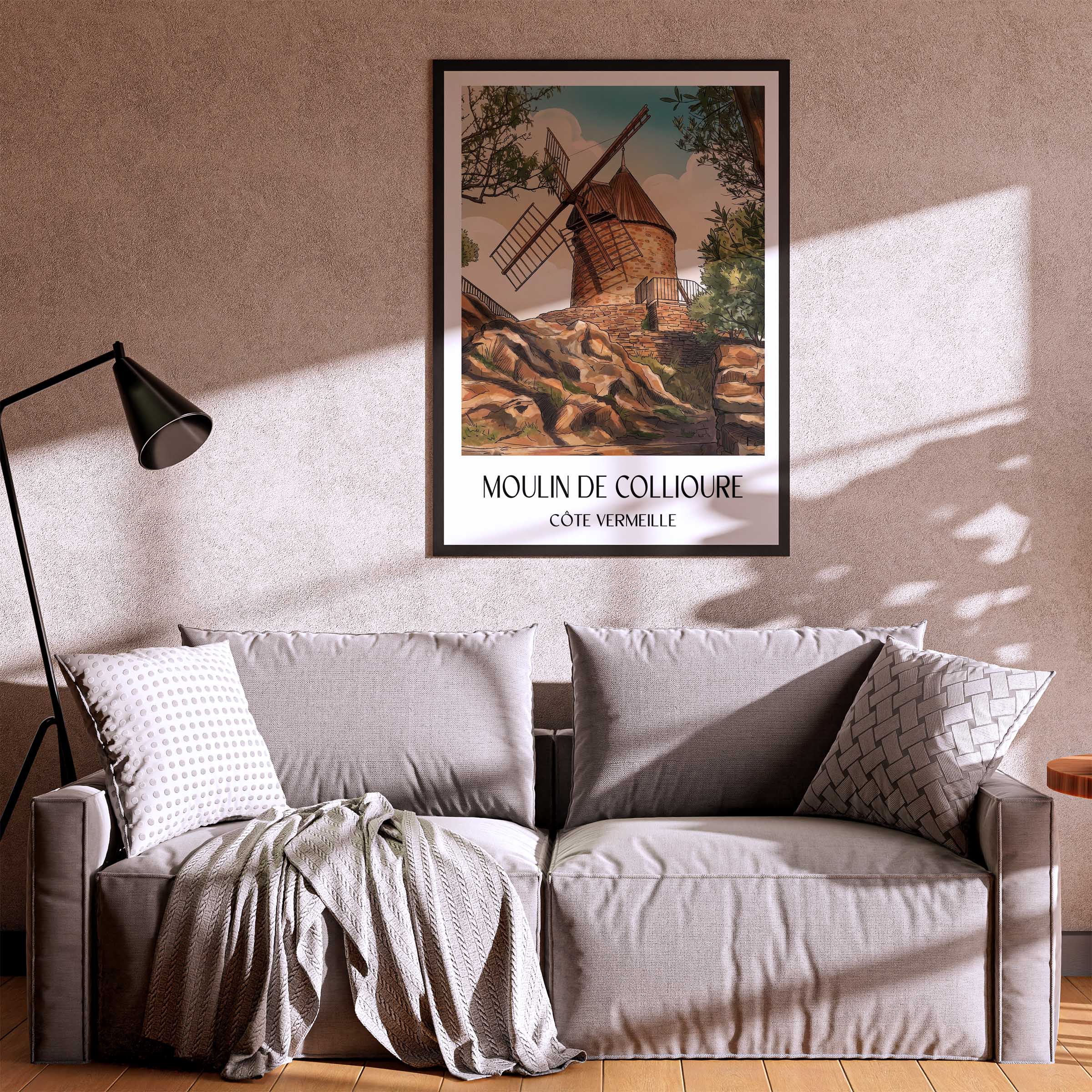 moulin-de-collioure-côte-vermeille-frankreich-poster-aquarell