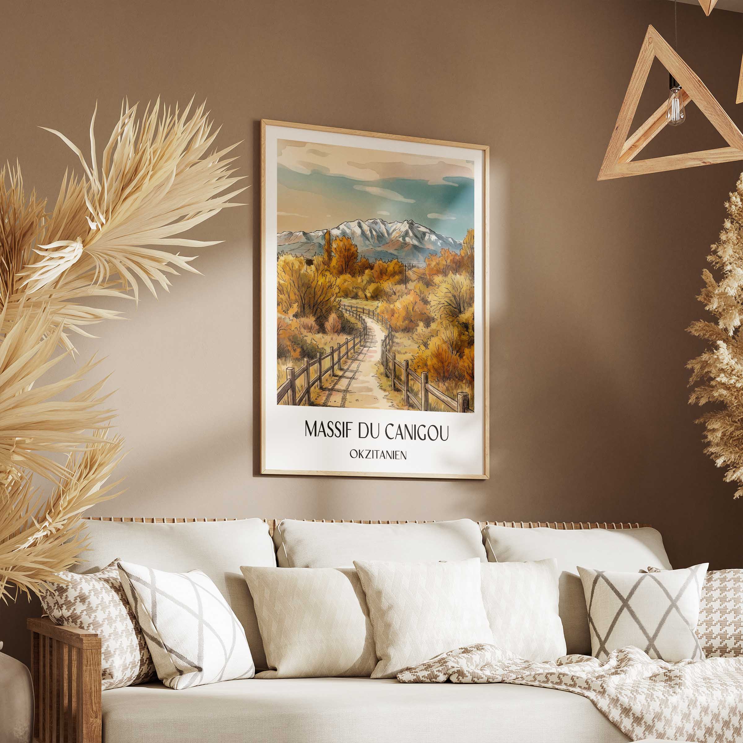 massif-du-canigou-okzitanien-frankreich-poster-aquarell