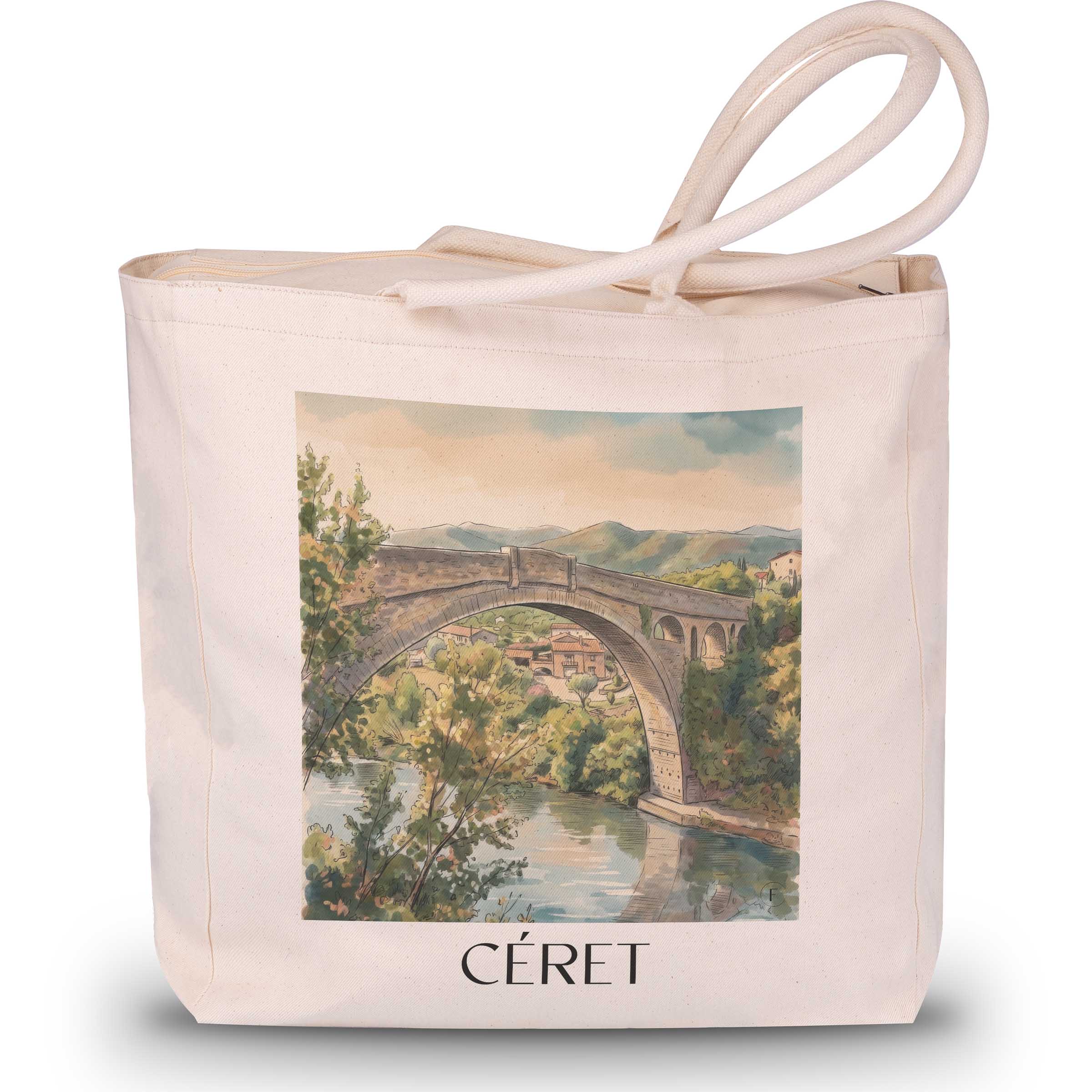 céret--vallespir-frankreich-einkaufstasche-aquarell