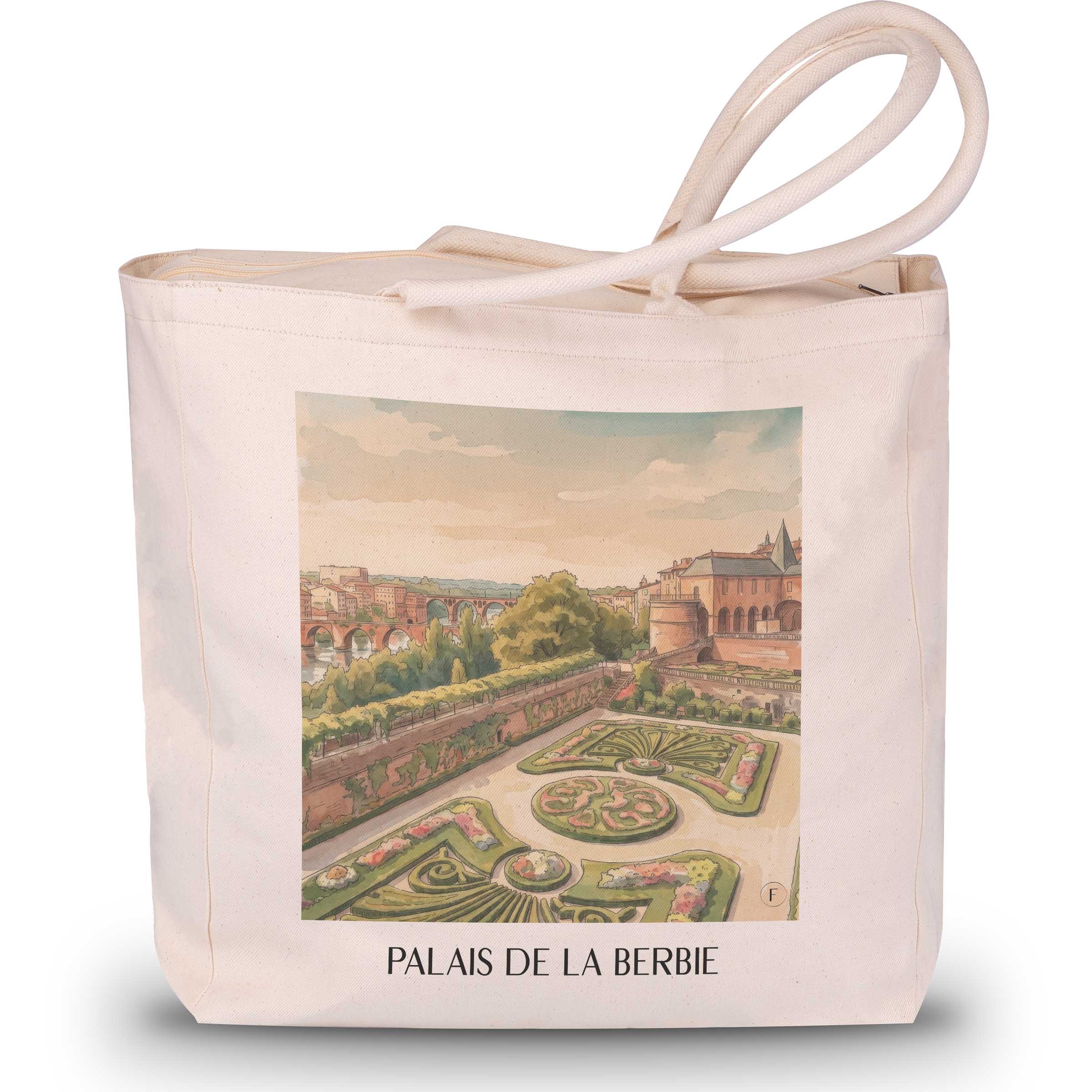 palais-de-la-berbie-albi-frankreich-einkaufstasche-aquarell