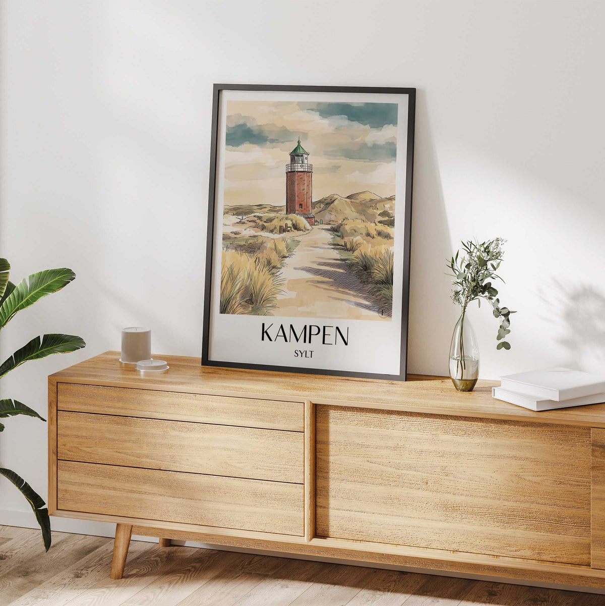 kampen--sylt-deutschland-poster-aquarell