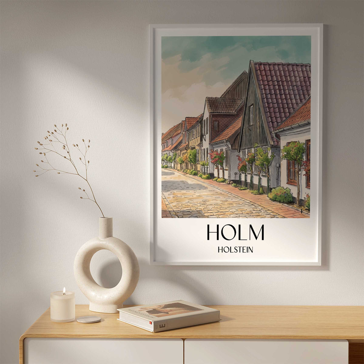 holm-holstein-deutschland-poster-aquarell