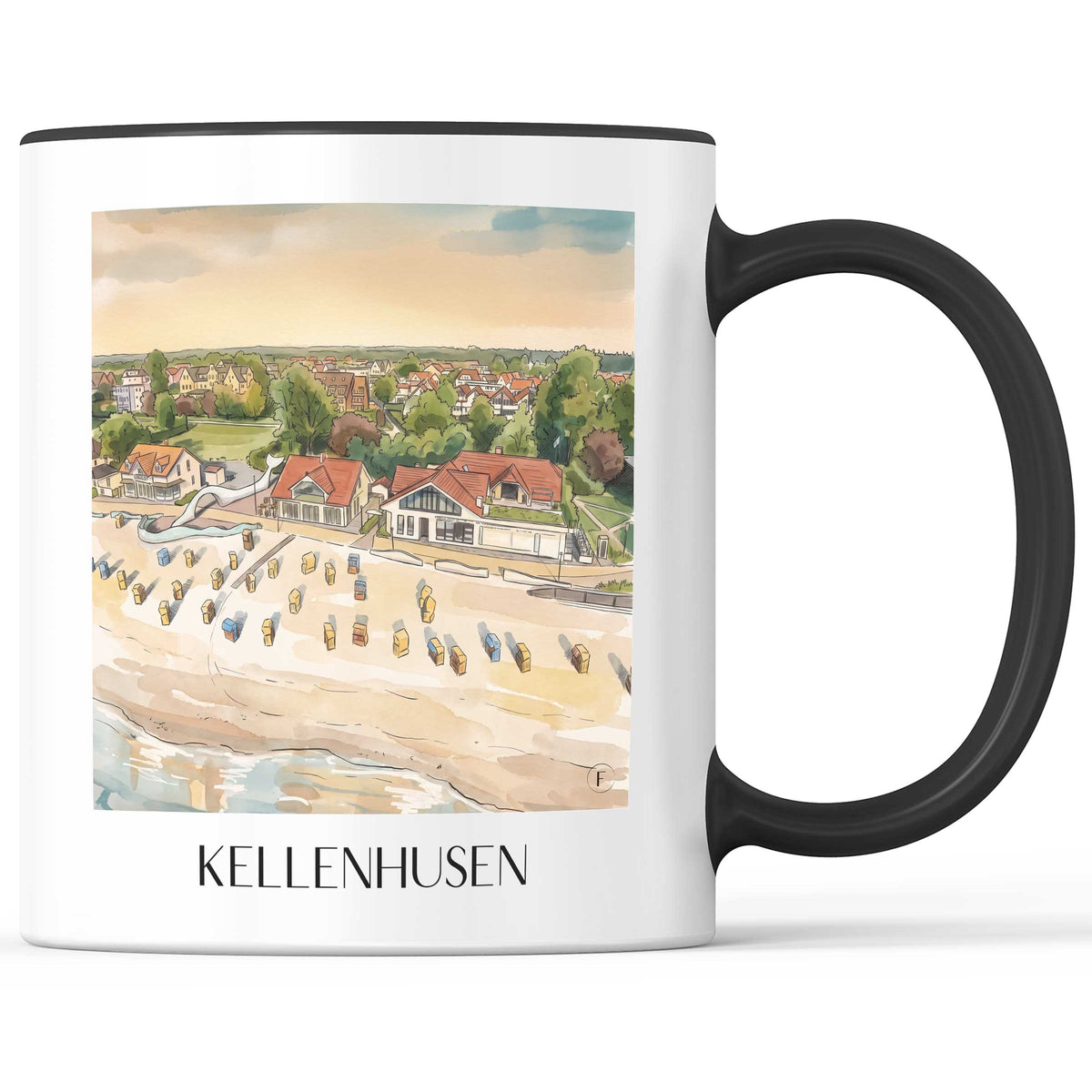 kellenhusen-ostsee-deutschland-kaffeebecher-aquarell