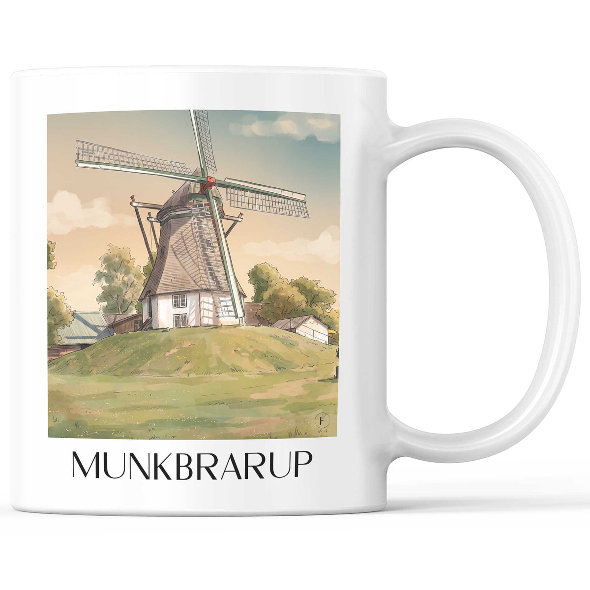 munkbrarup-flensburger-förde-deutschland-kaffeebecher-aquarell