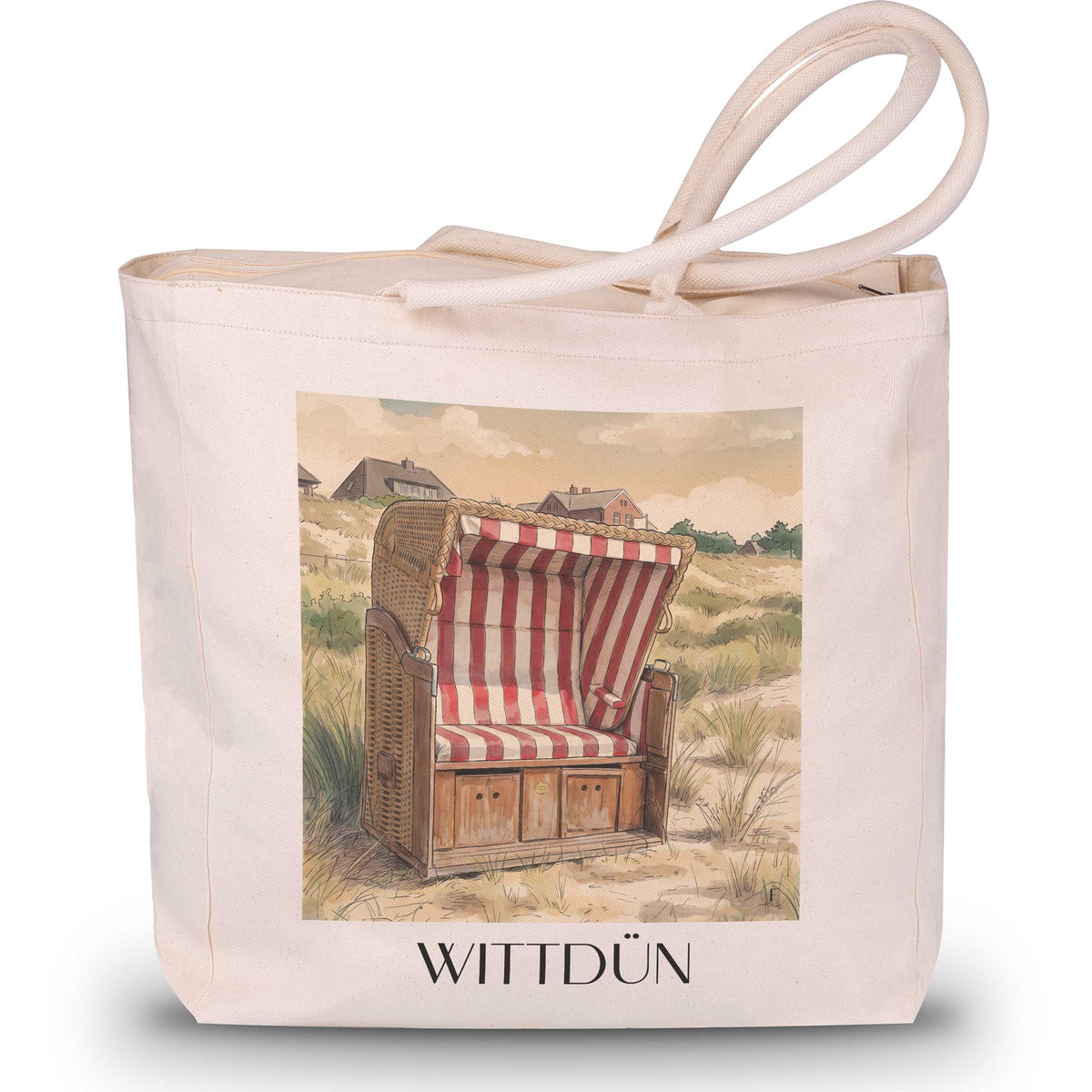 wittdün-amrum-deutschland-einkaufstasche-aquarell