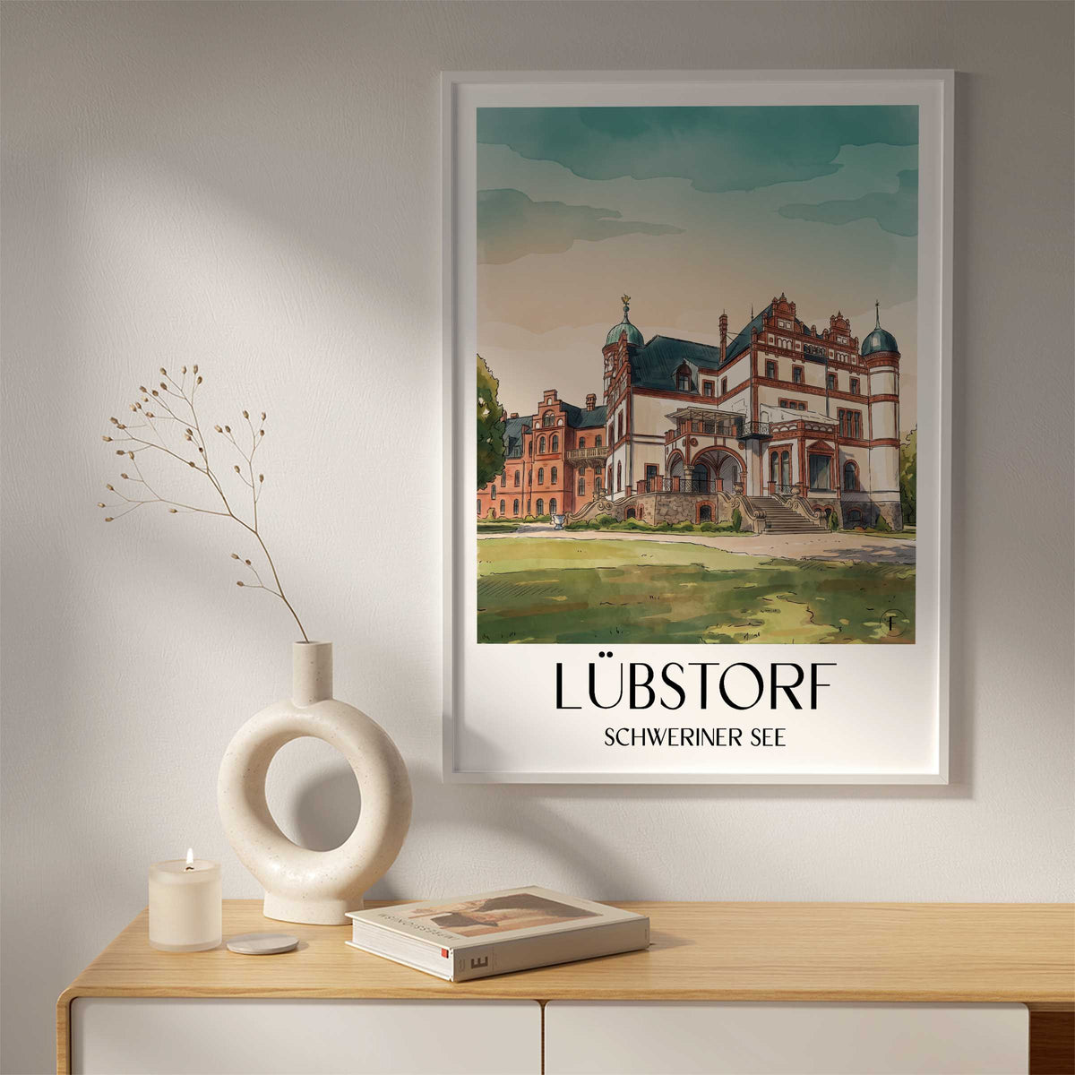 lübstorf-schweriner-see-deutschland-poster-aquarell