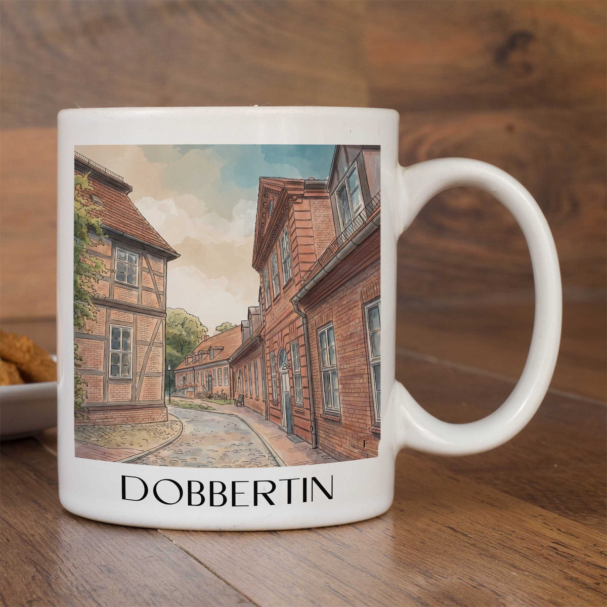 dobbertin-mecklenburgische-seenplatte-deutschland-kaffeebecher-aquarell