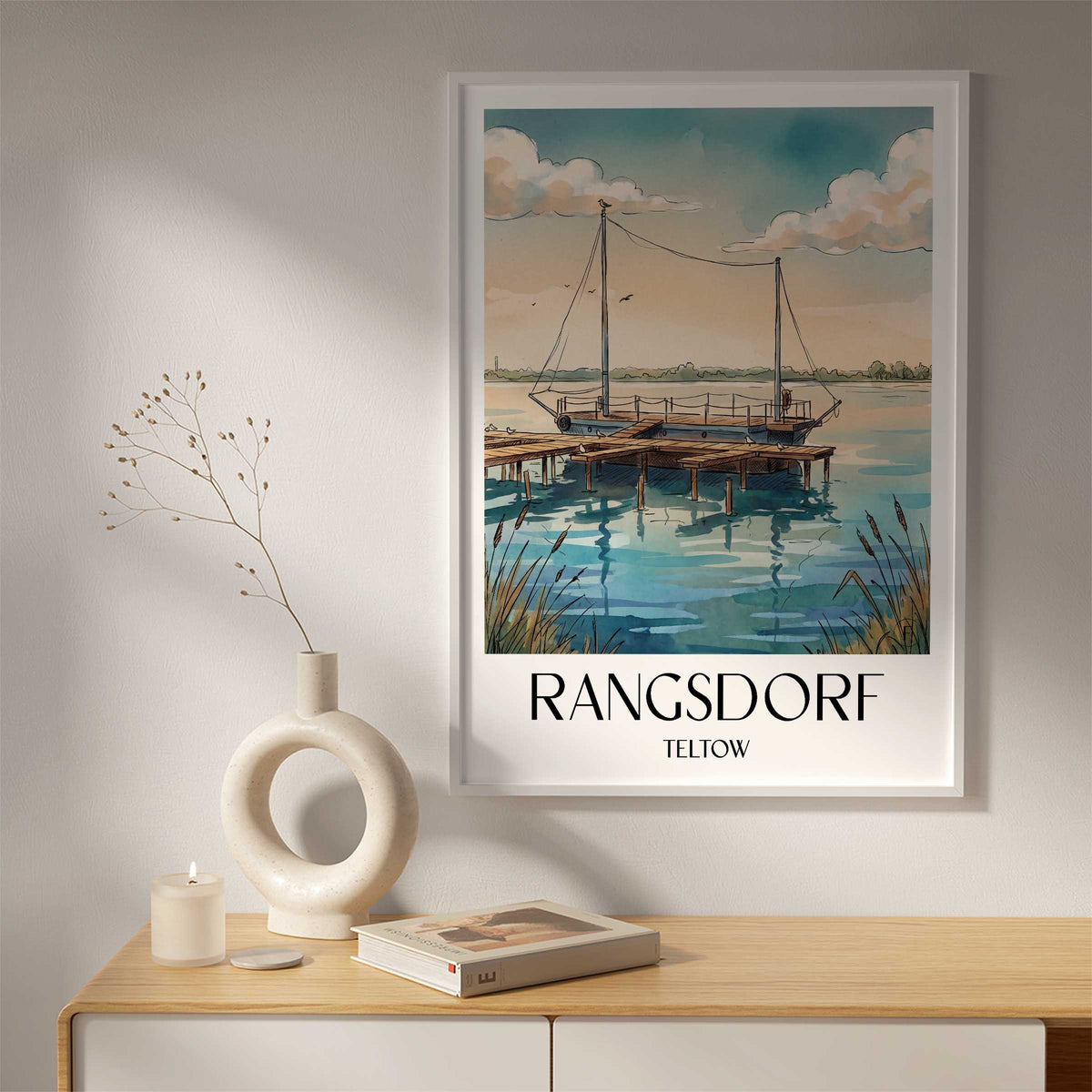 rangsdorf-teltow-deutschland-poster-aquarell
