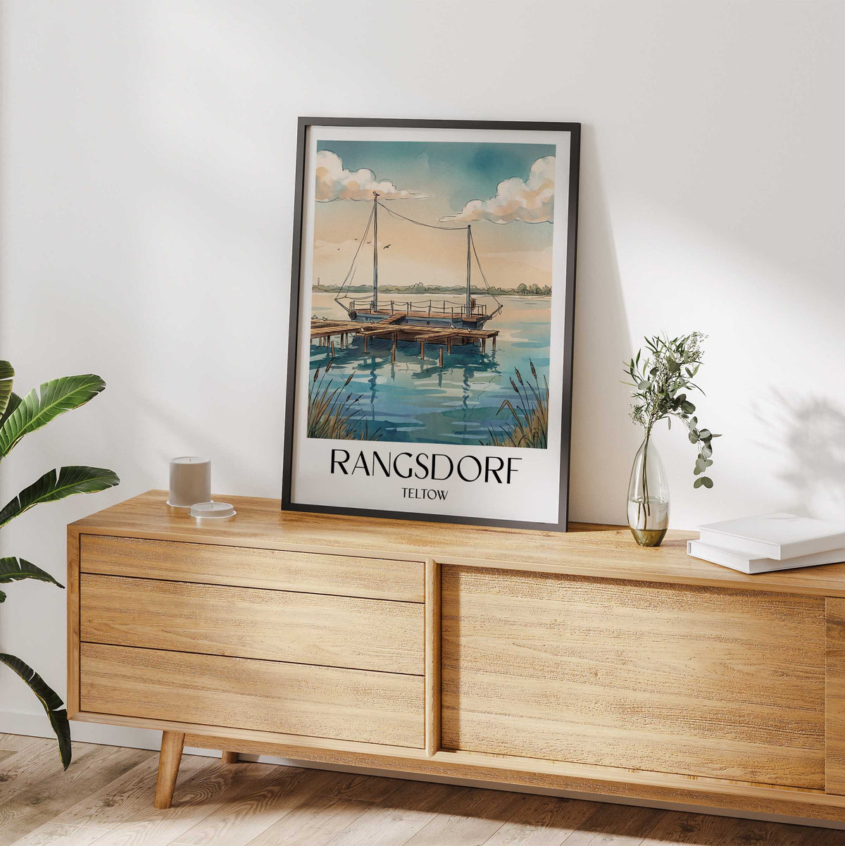 rangsdorf-teltow-deutschland-poster-aquarell
