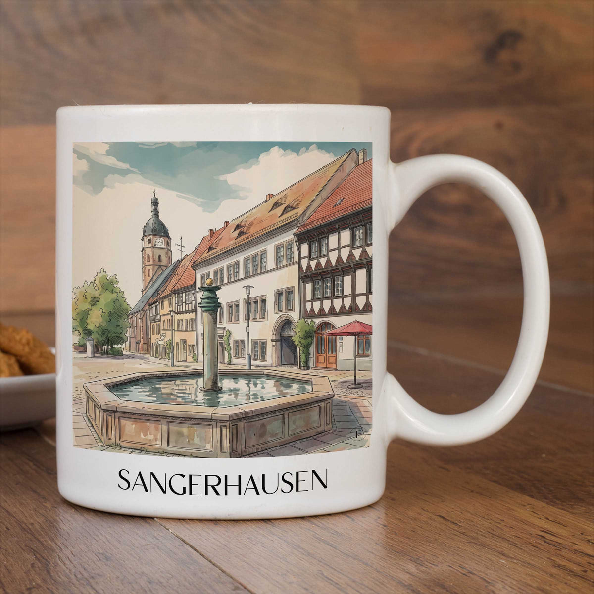 sangerhausen-südharz-deutschland-kaffeebecher-aquarell