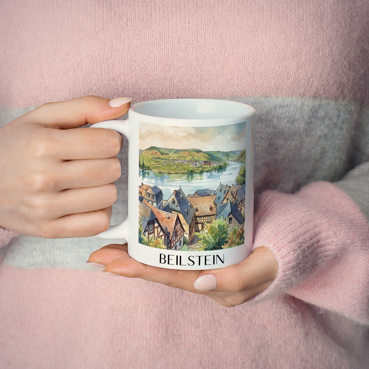 beilstein-baden-württemberg-deutschland-kaffeebecher-aquarell
