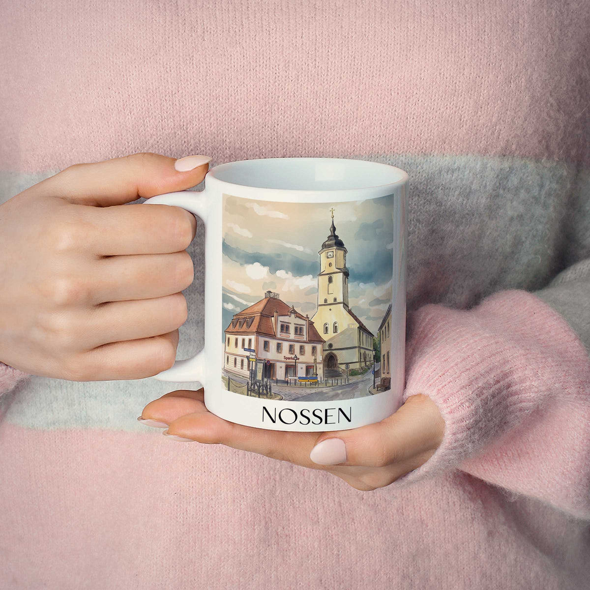 nossen-sachsen-deutschland-kaffeebecher-aquarell