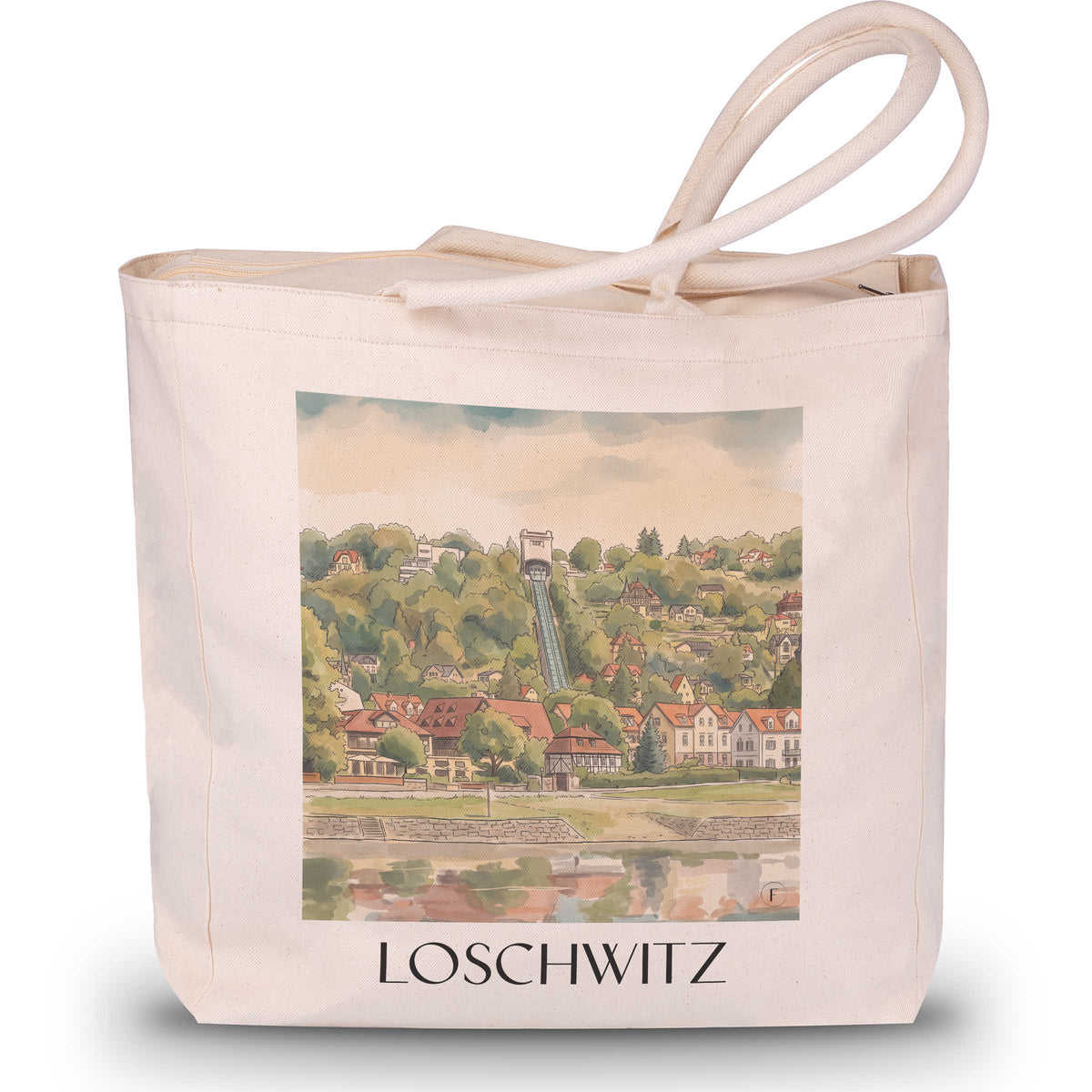 loschwitz-dresden-deutschland-einkaufstasche-aquarell