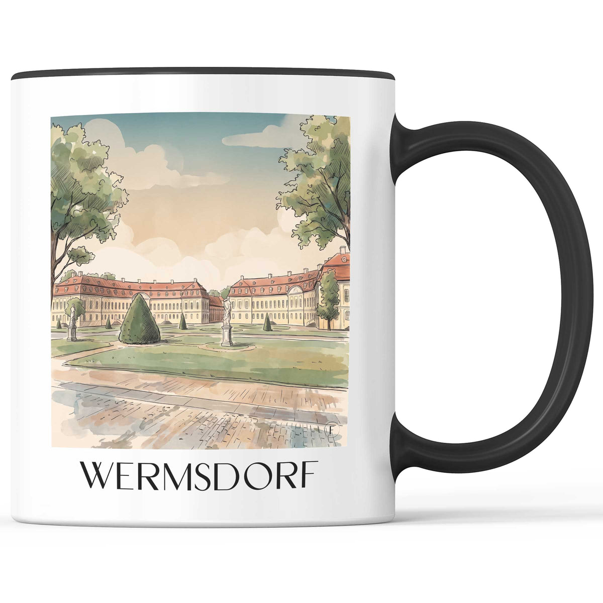 wermsdorf-sachsen-deutschland-kaffeebecher-aquarell