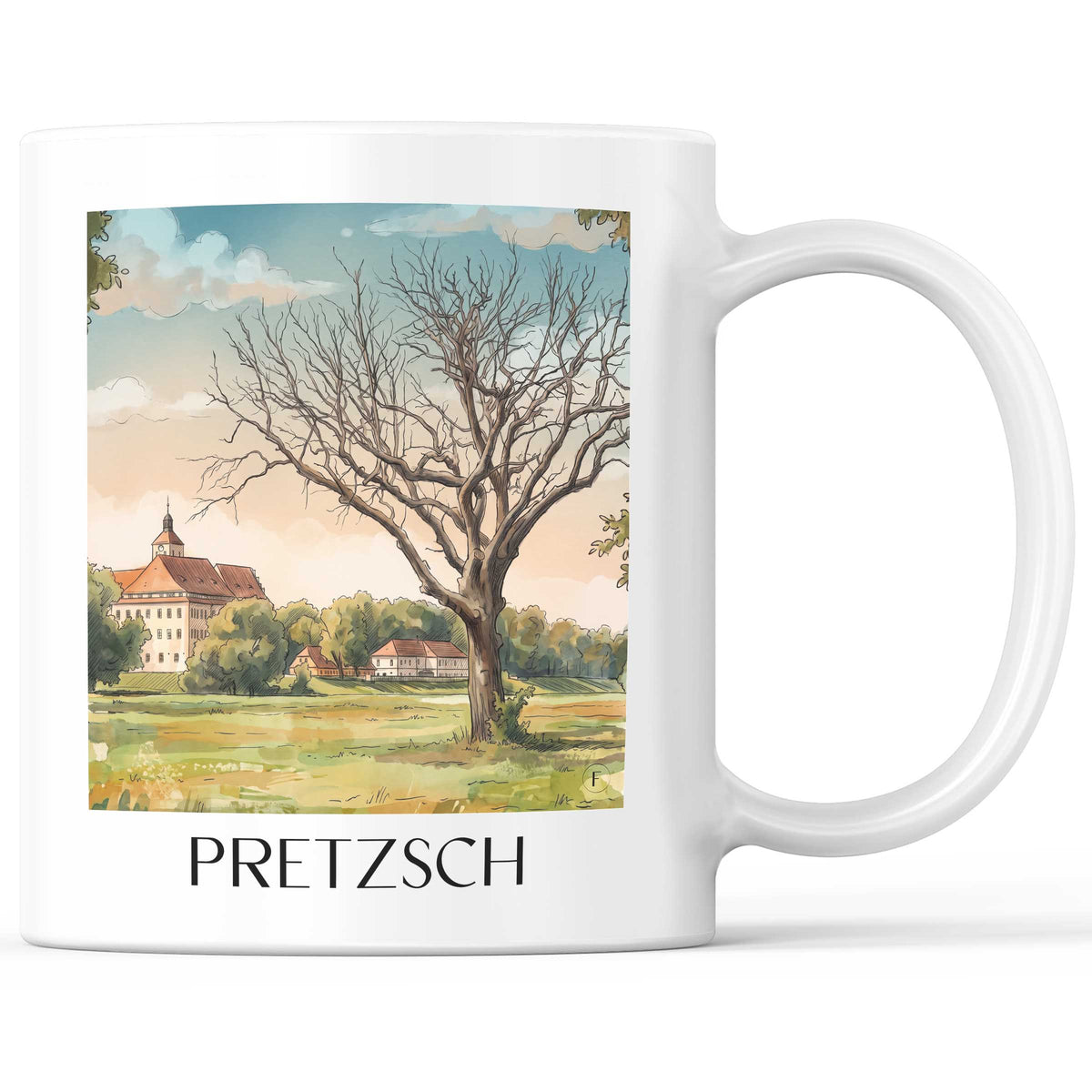 pretzsch-sachsen-anhalt-deutschland-kaffeebecher-aquarell