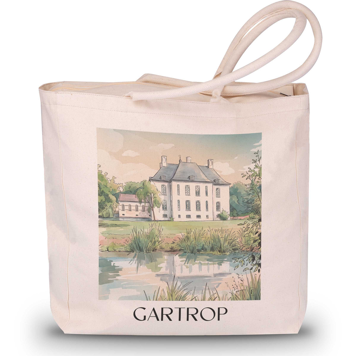 gartrop-niederrhein-deutschland-einkaufstasche-aquarell