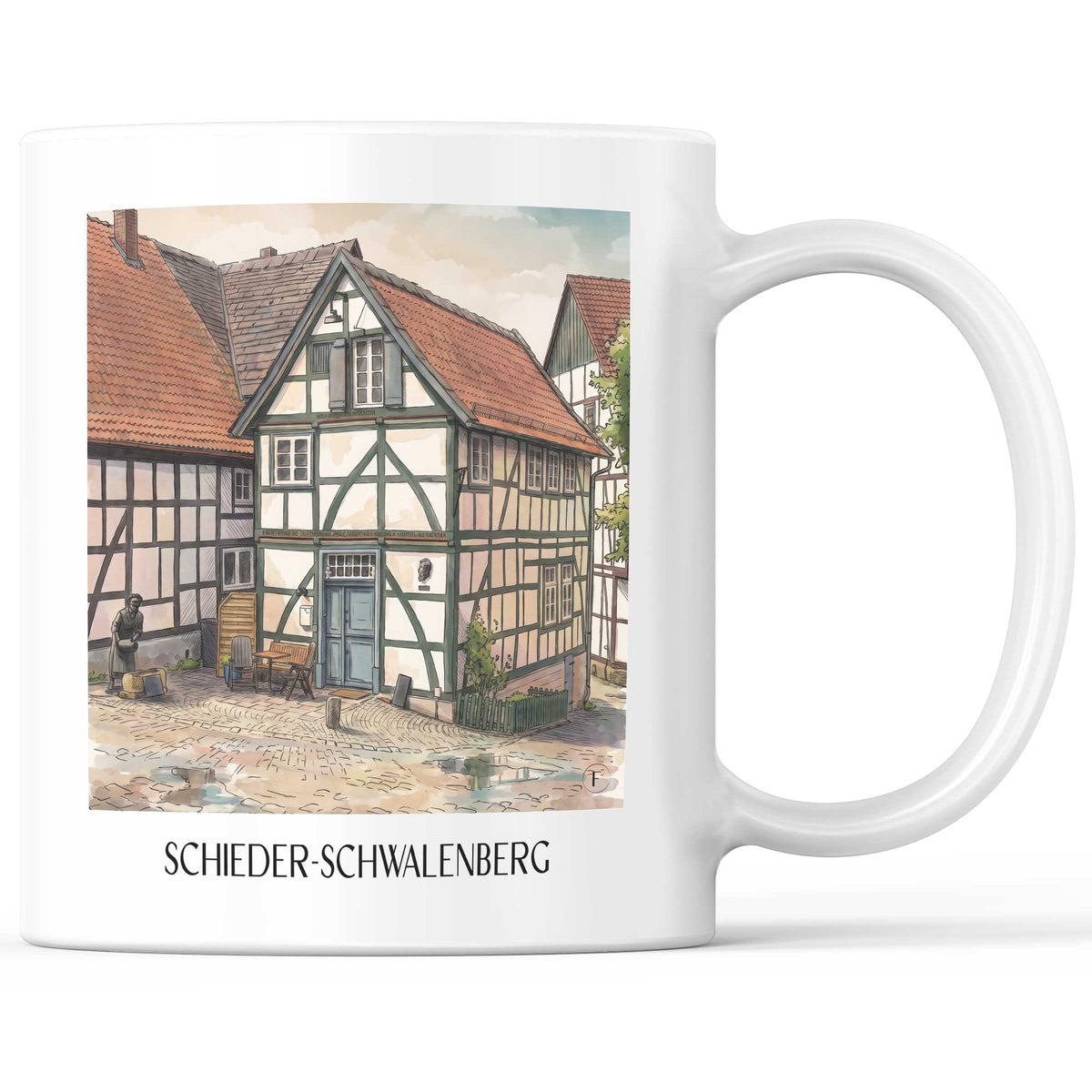 schieder-schwalenberg-lipperland-deutschland-kaffeebecher-aquarell