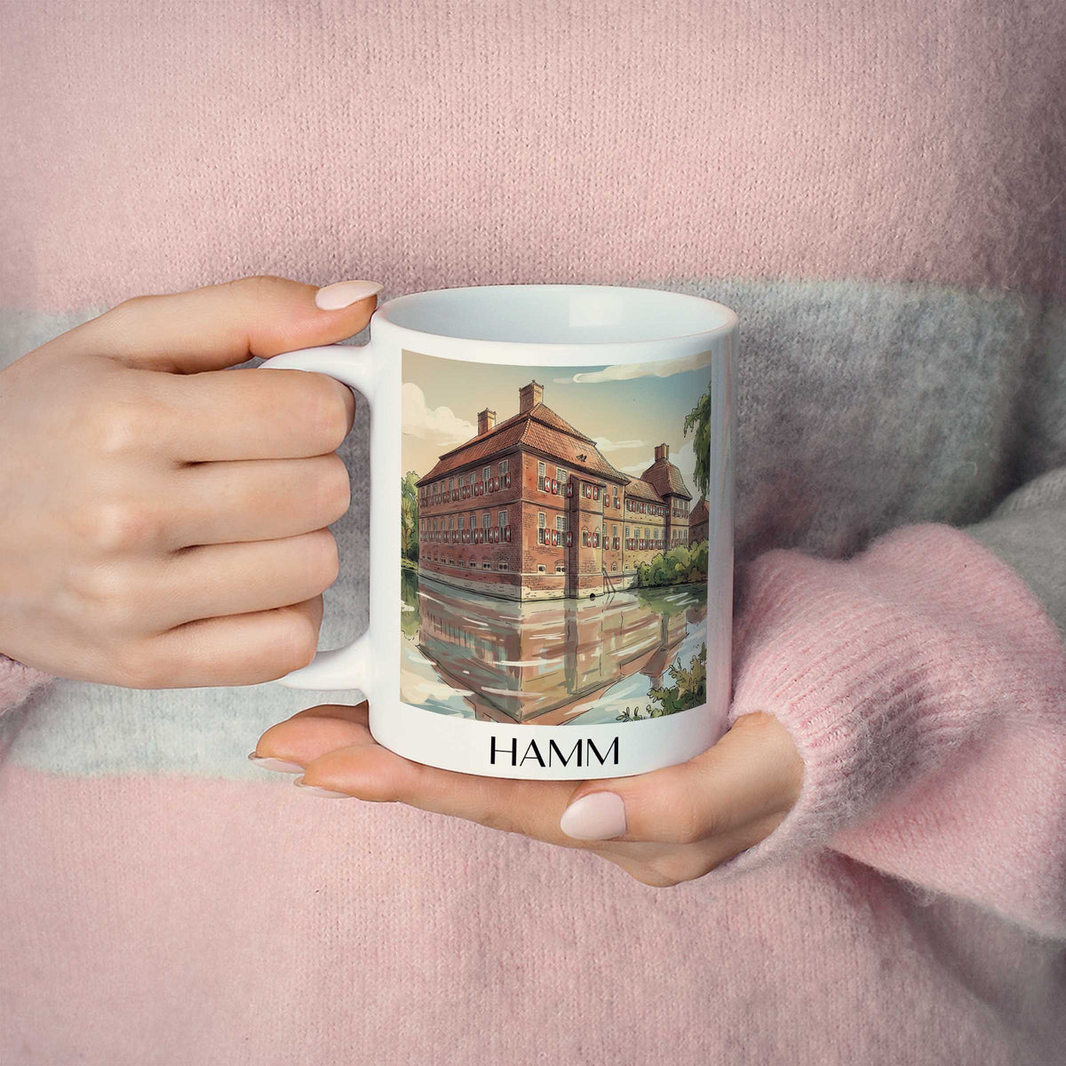 hamm-westfalen-deutschland-kaffeebecher-aquarell
