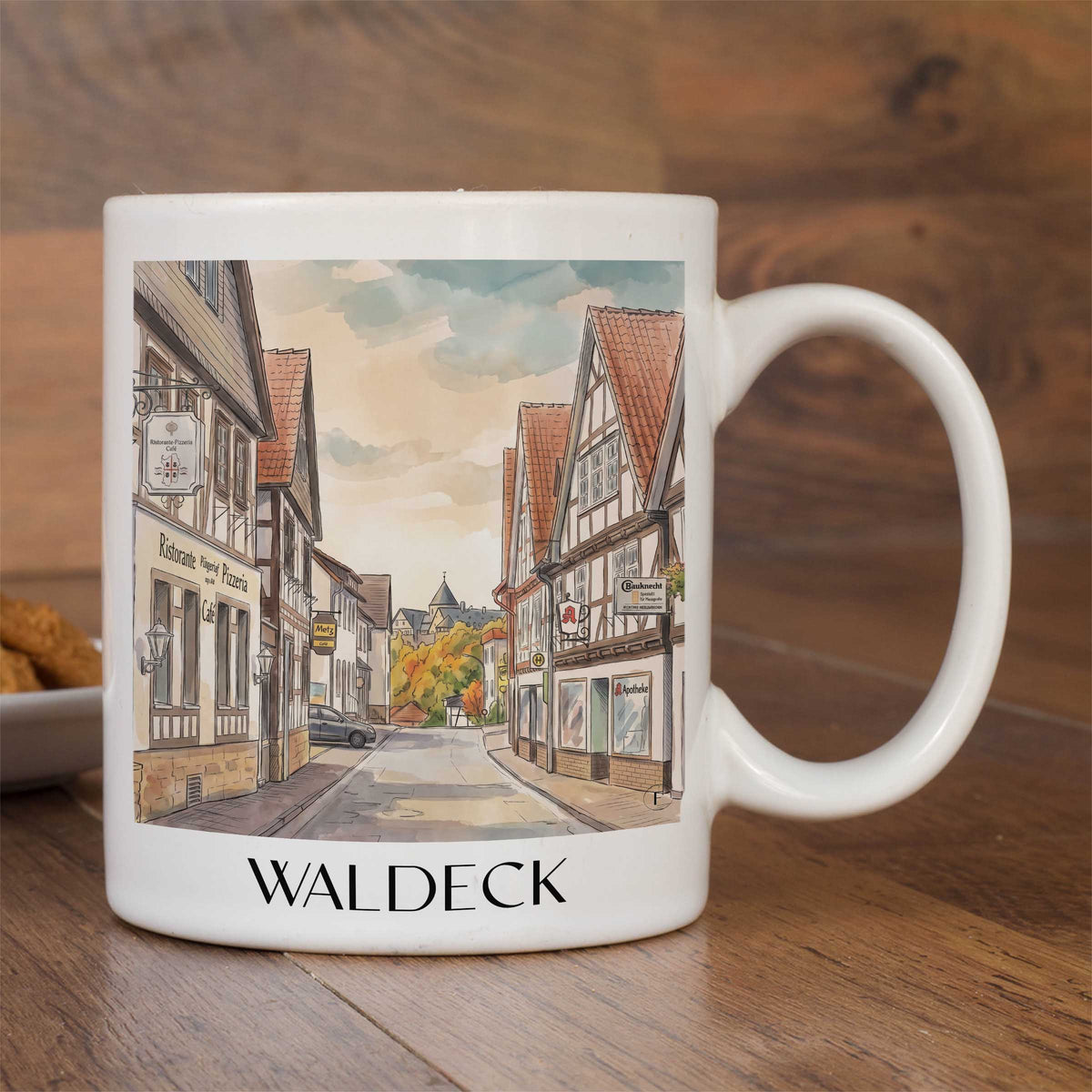 waldeck-edersee-deutschland-kaffeebecher-aquarell