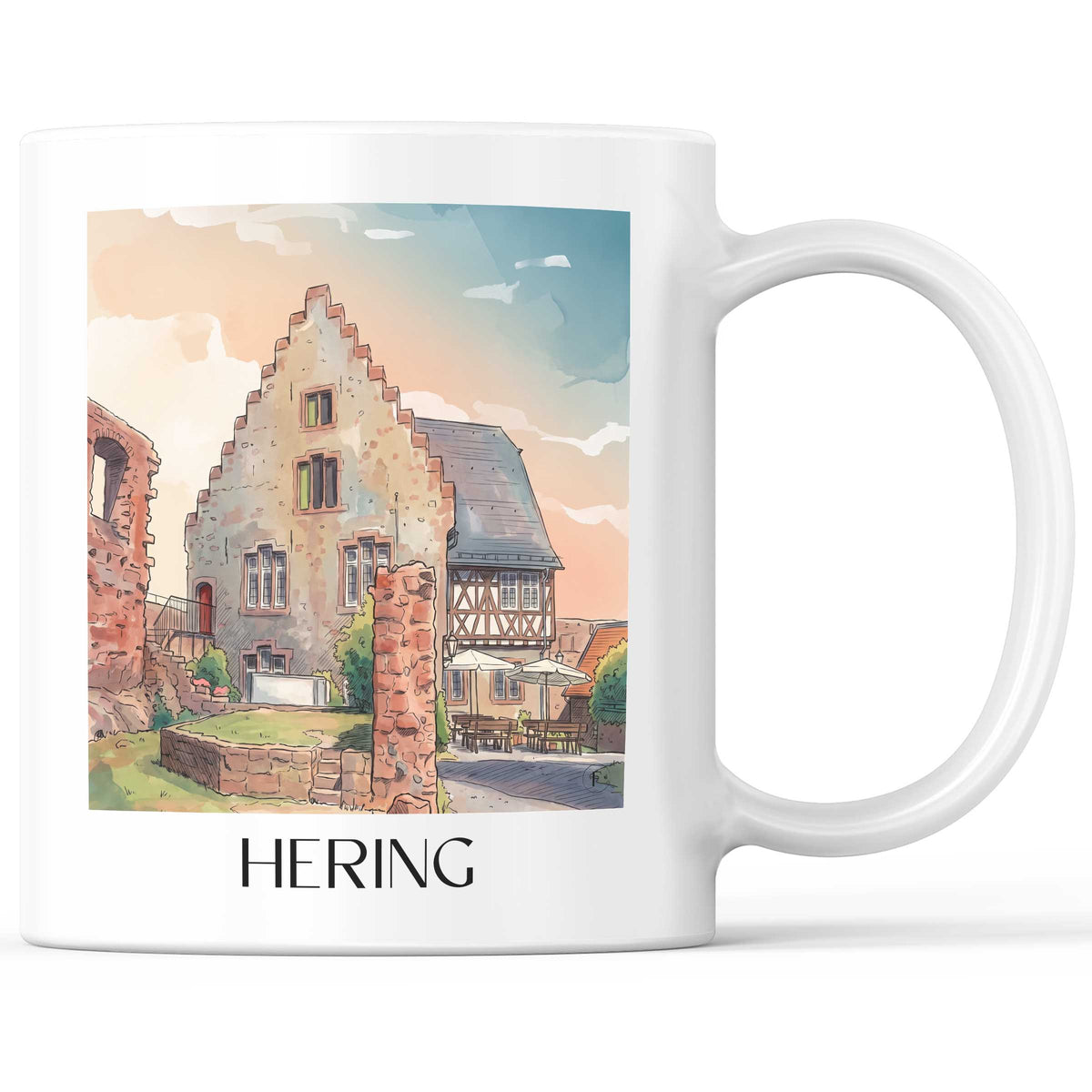 hering-odenwald-deutschland-kaffeebecher-aquarell