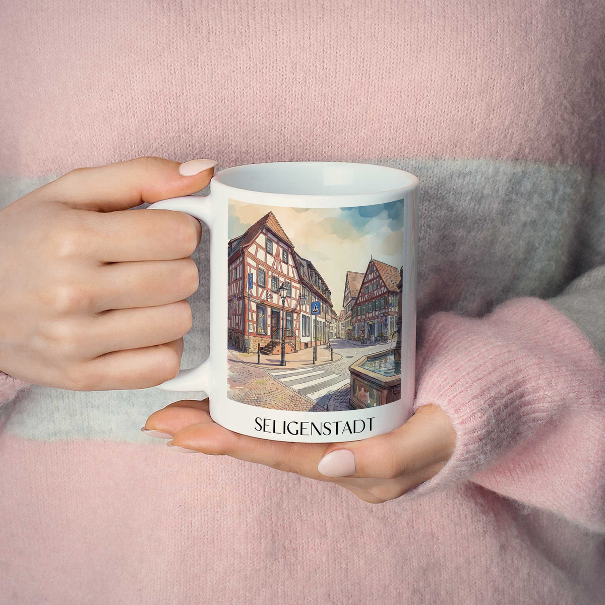 seligenstadt-untermain-deutschland-kaffeebecher-aquarell