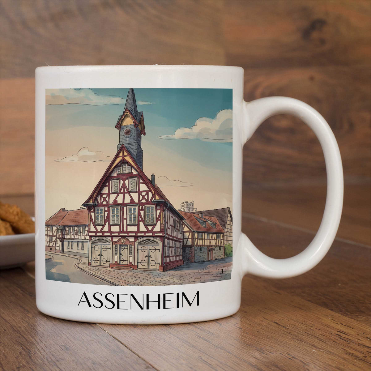 assenheim-wetterau-deutschland-kaffeebecher-aquarell