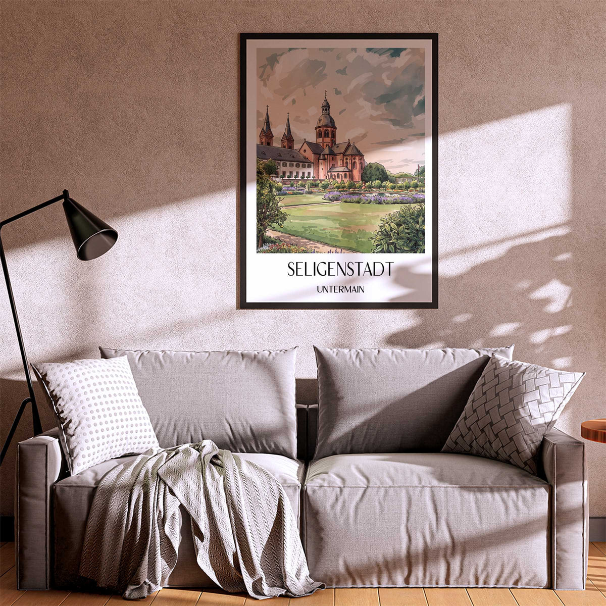 seligenstadt-untermain-deutschland-poster-aquarell