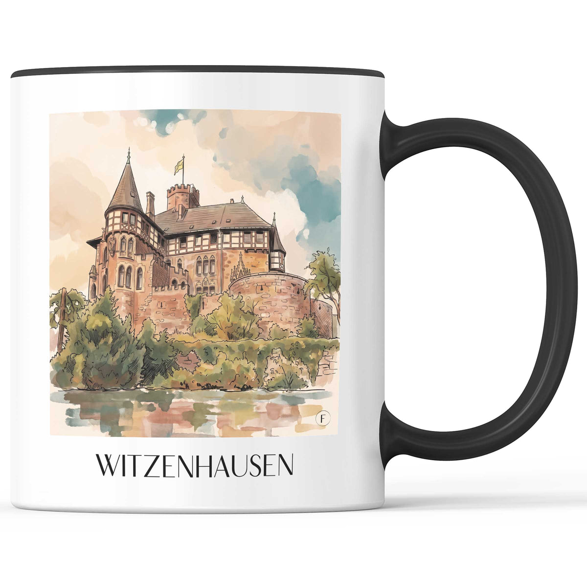witzenhausen-hessen-deutschland-kaffeebecher-aquarell