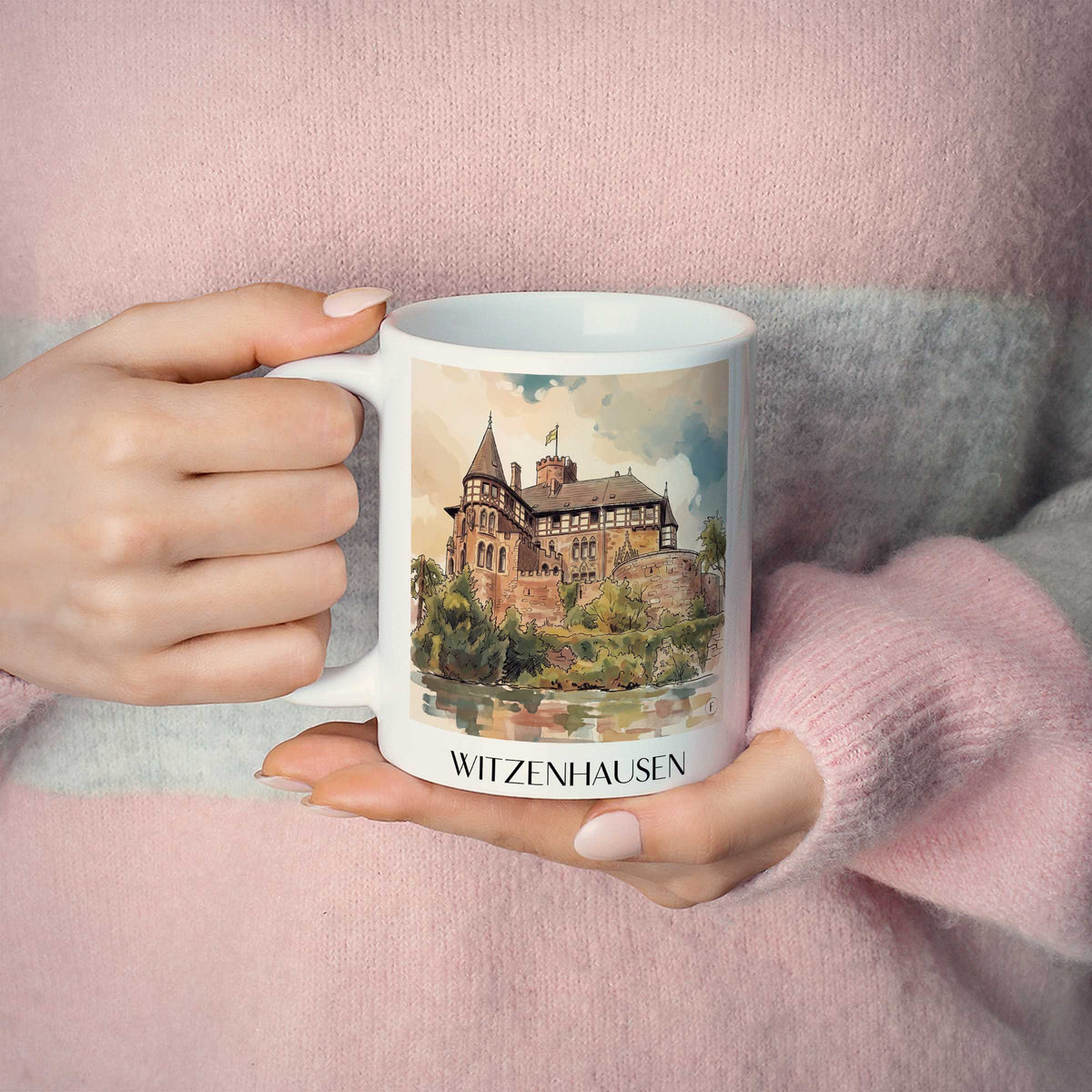 witzenhausen-hessen-deutschland-kaffeebecher-aquarell
