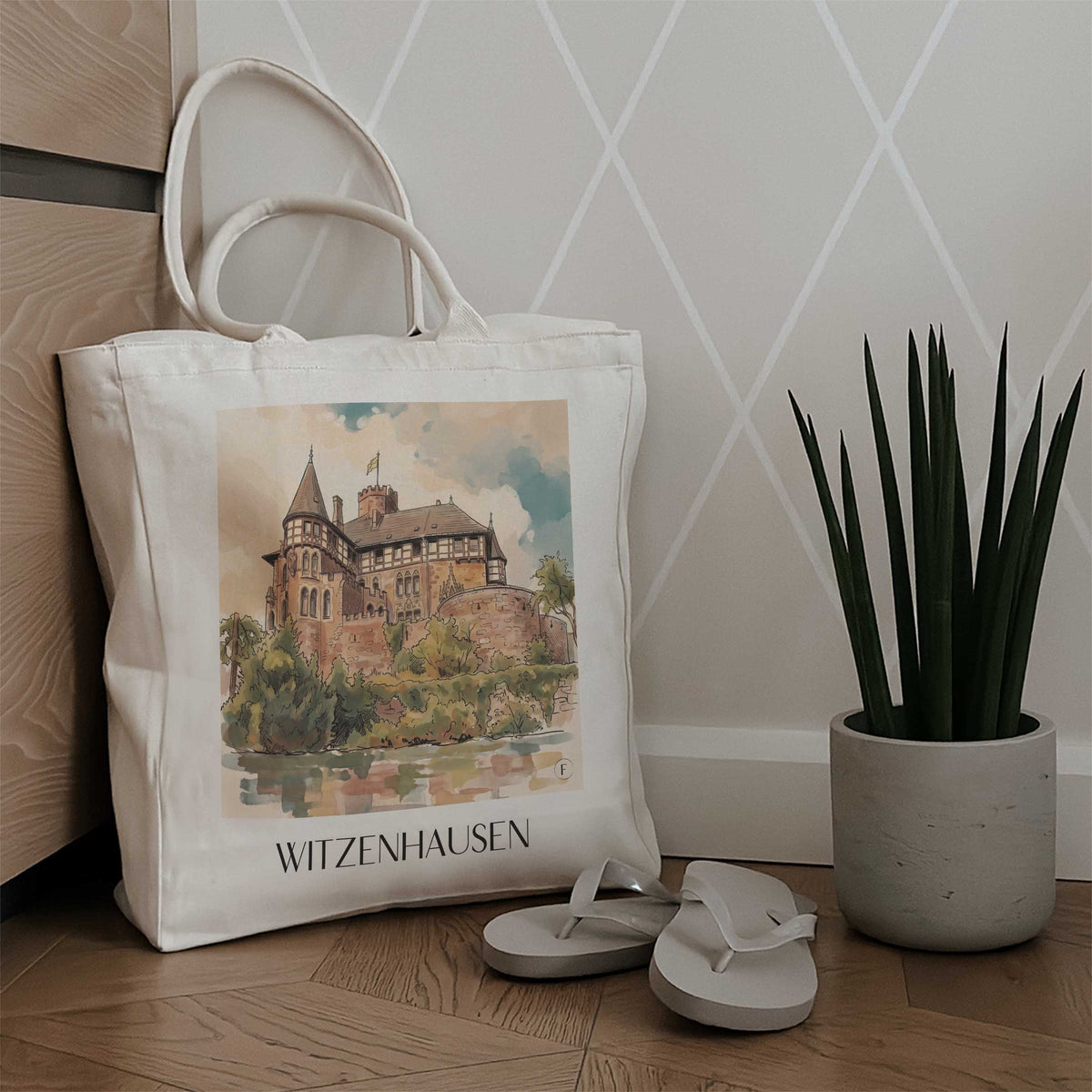 witzenhausen-hessen-deutschland-einkaufstasche-aquarell