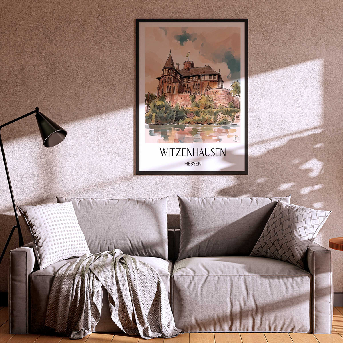 witzenhausen-hessen-deutschland-poster-aquarell