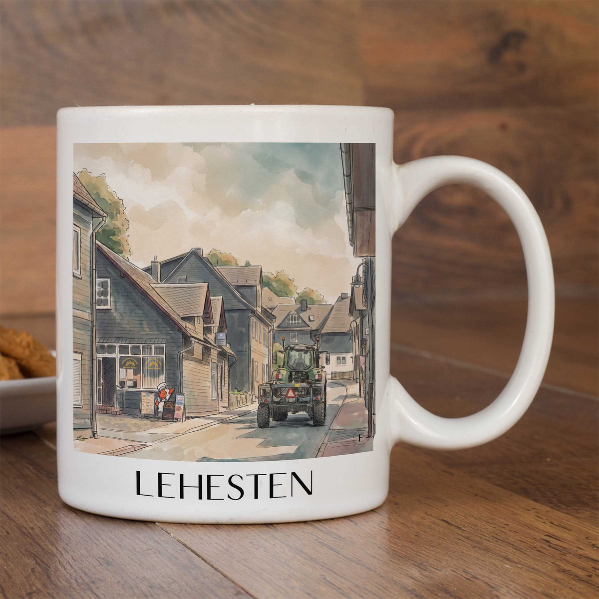 lehesten--thüringen-deutschland-kaffeebecher-aquarell
