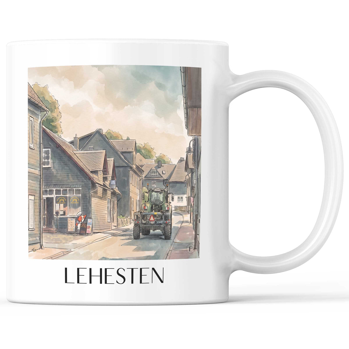 lehesten--thüringen-deutschland-kaffeebecher-aquarell