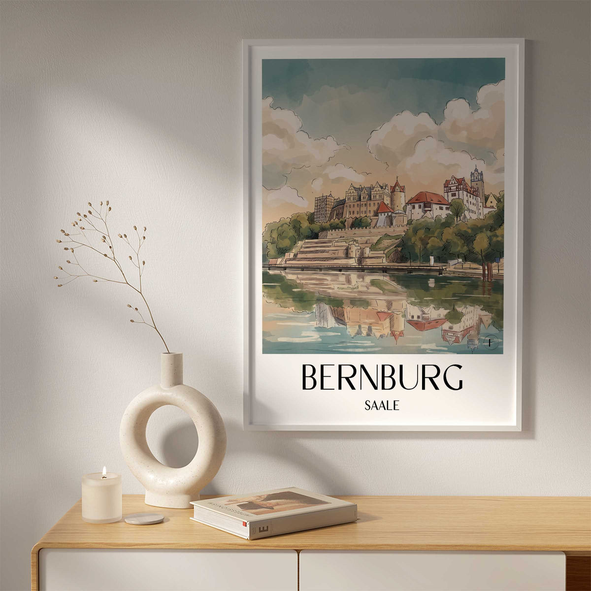 bernburg-saale-deutschland-poster-aquarell