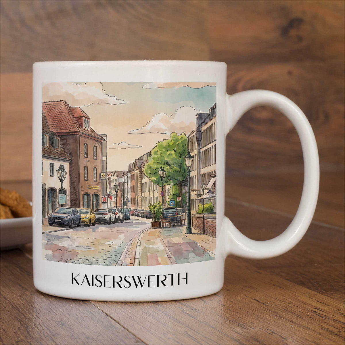 kaiserswerth-düsseldorf-deutschland-kaffeebecher-aquarell