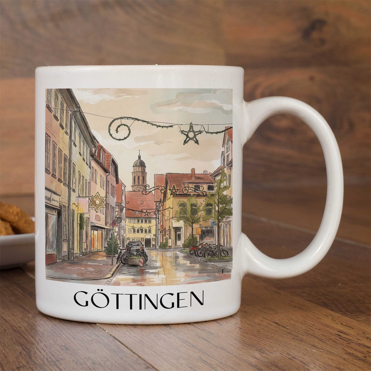 göttingen-südniedersachsen-deutschland-kaffeebecher-aquarell