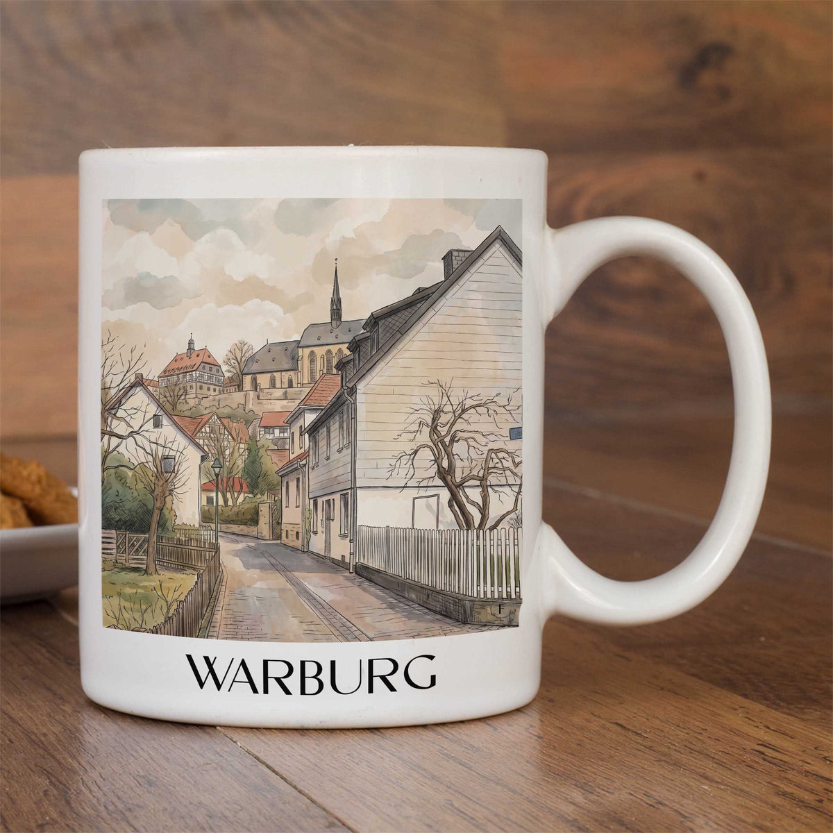 warburg-westfalen-deutschland-kaffeebecher-aquarell