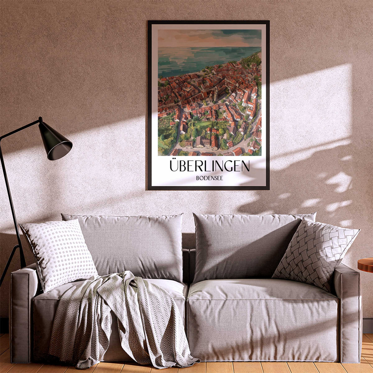 überlingen-bodensee-deutschland-poster-aquarell