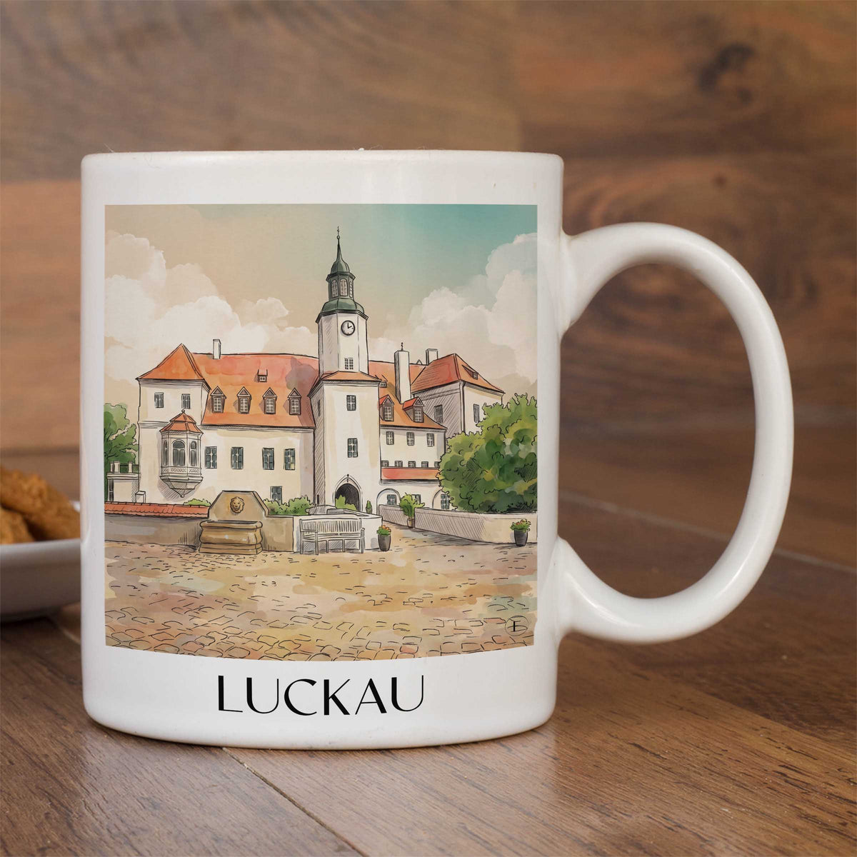luckau-niederlausitz-deutschland-kaffeebecher-aquarell
