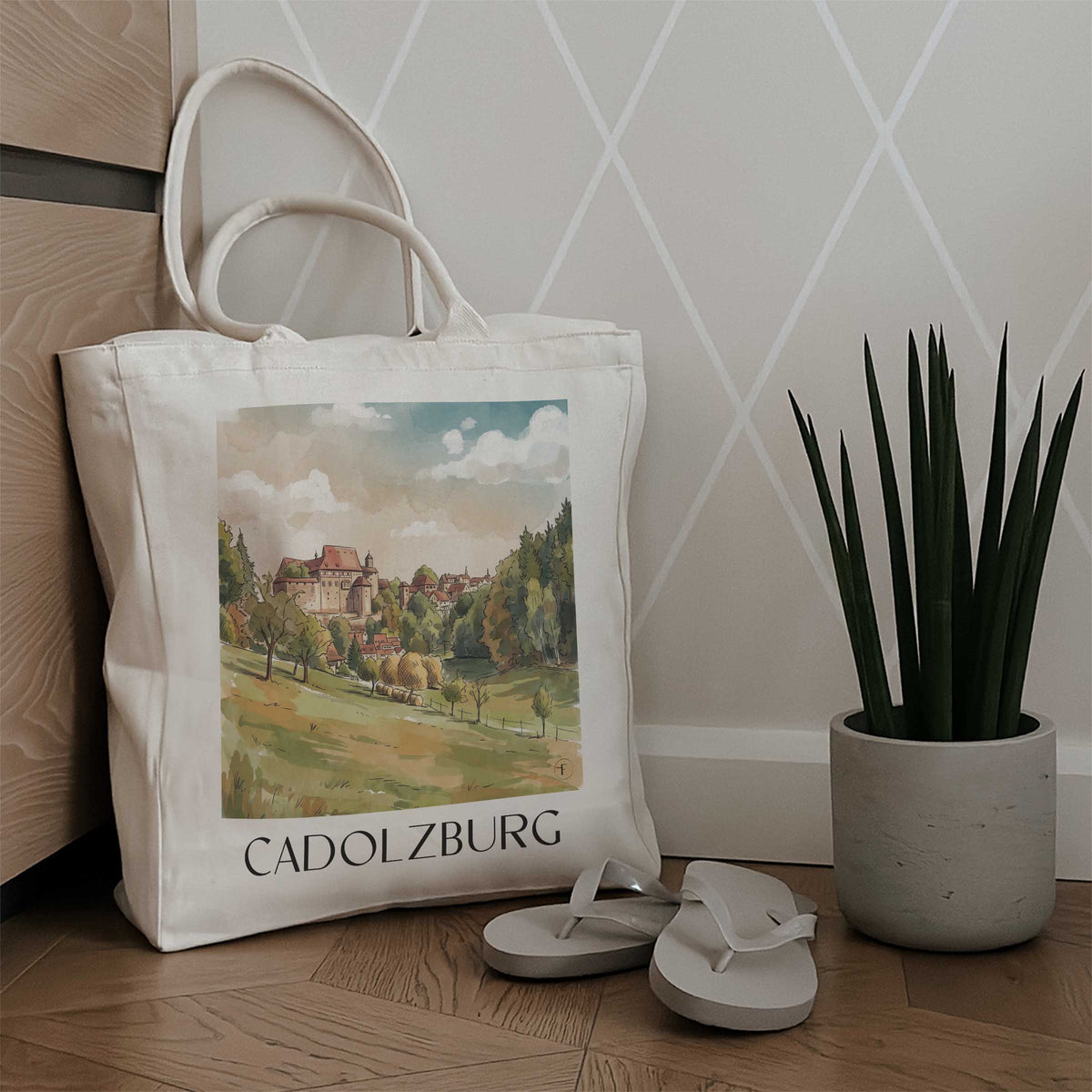 cadolzburg-mittelfranken-deutschland-einkaufstasche-aquarell