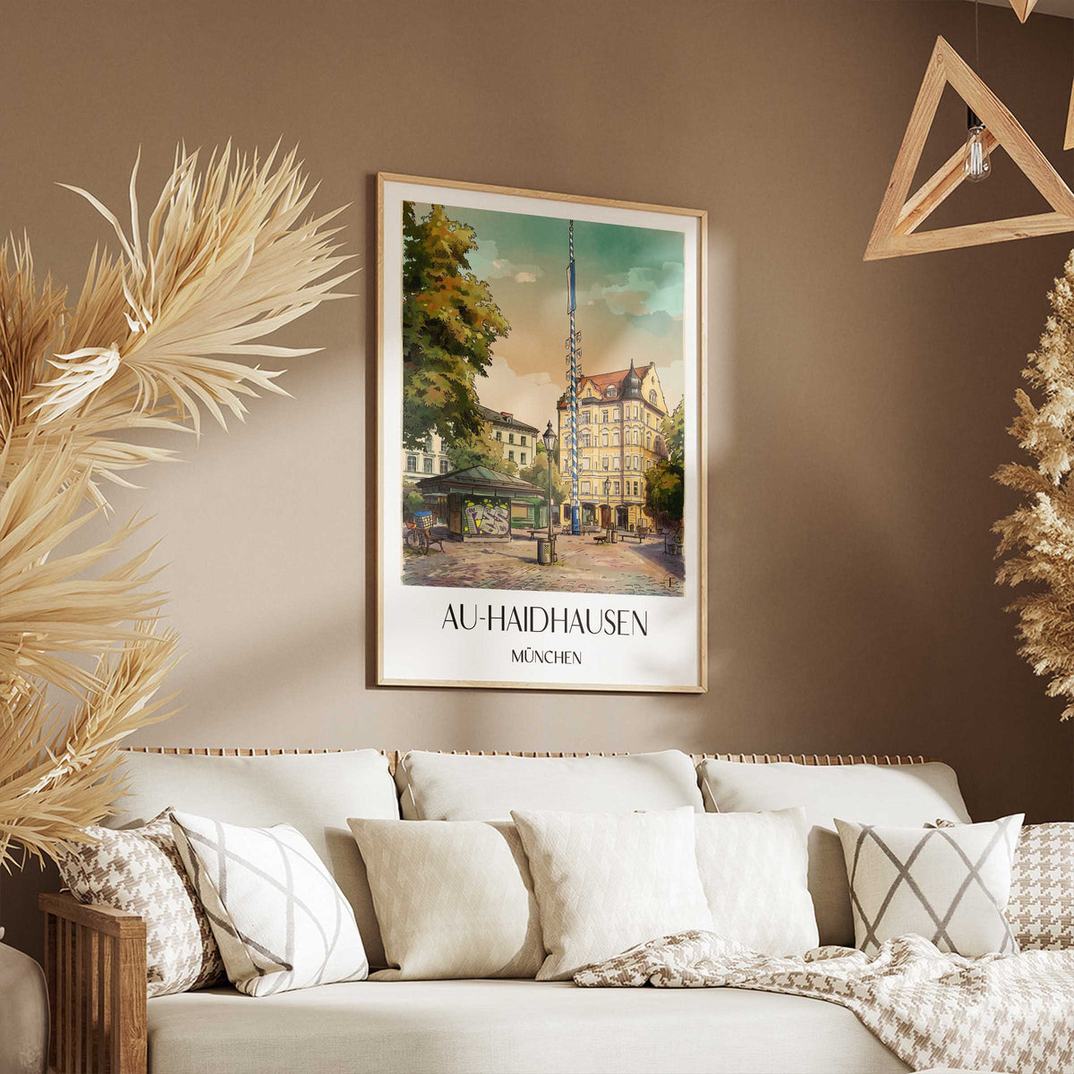 au-haidhausen-münchen-deutschland-poster-aquarell