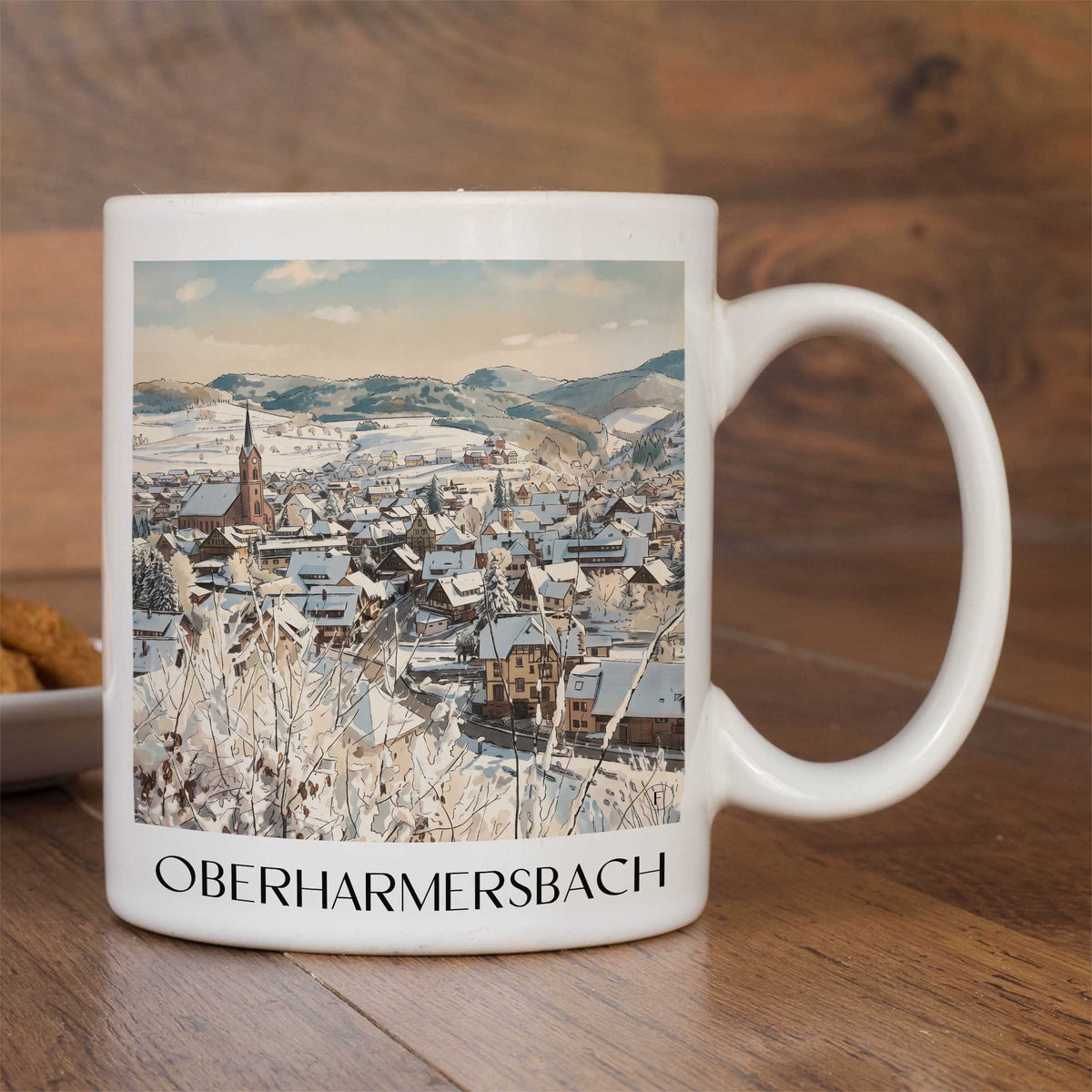oberharmersbach-schwarzwald-deutschland-kaffeebecher-aquarell