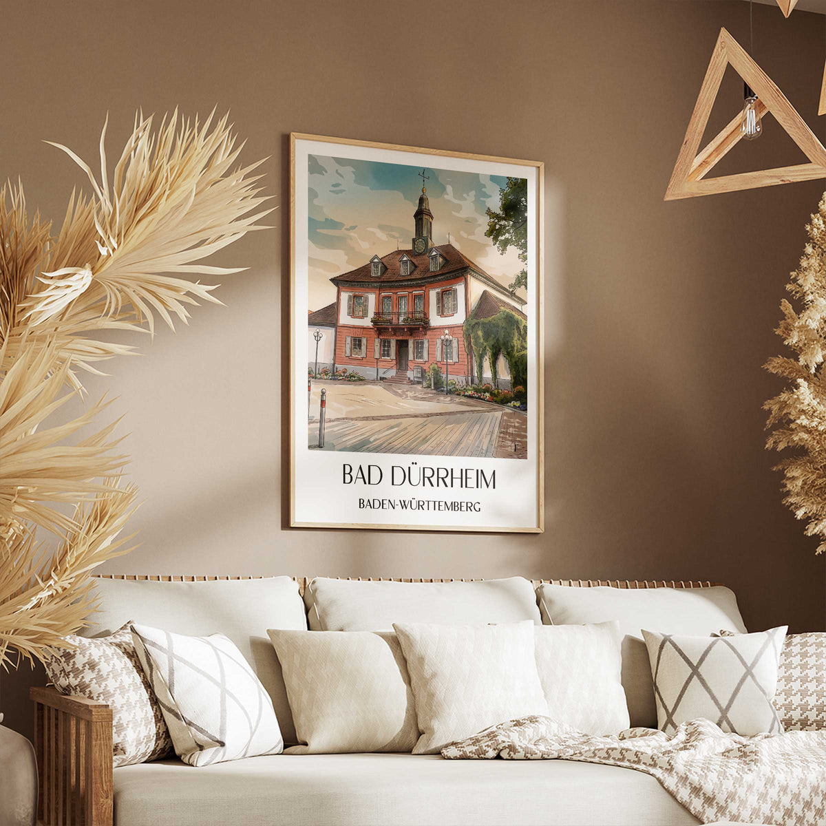 bad-dürrheim-baden-württemberg-deutschland-poster-aquarell