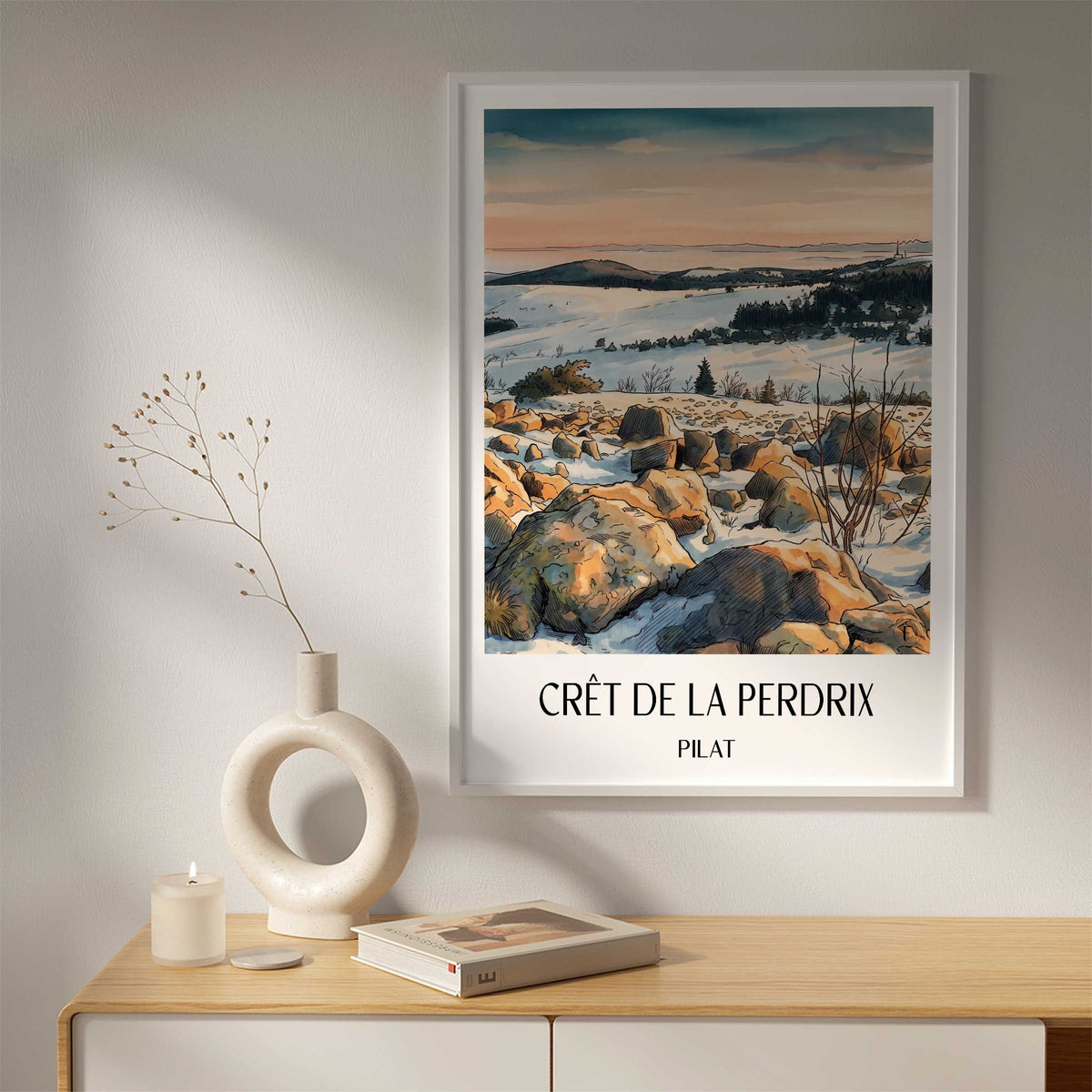 crêt-de-la-perdrix-pilat-frankreich-poster-aquarell