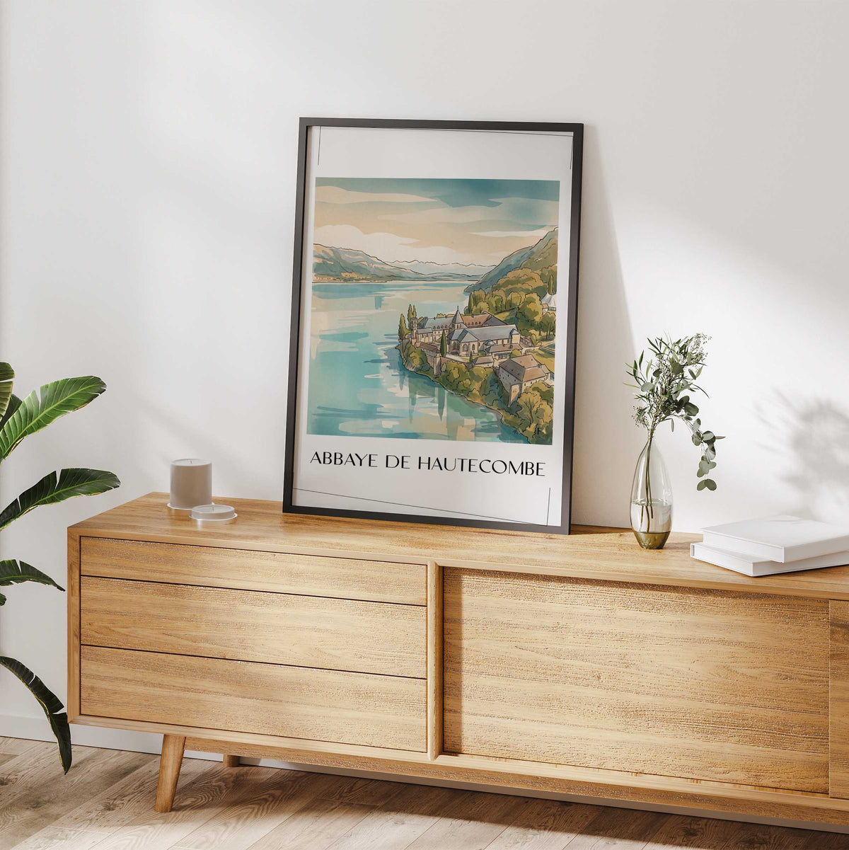 abbaye-de-hautecombe-lac-du-bourget-frankreich-poster-aquarell