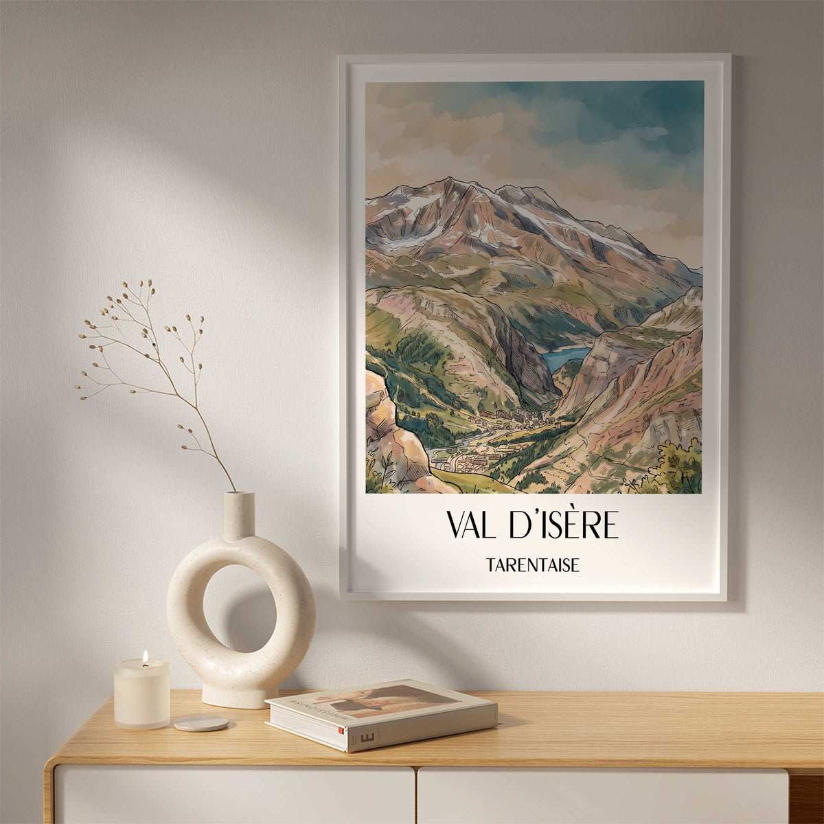 val-d'isère-tarentaise-frankreich-poster-aquarell