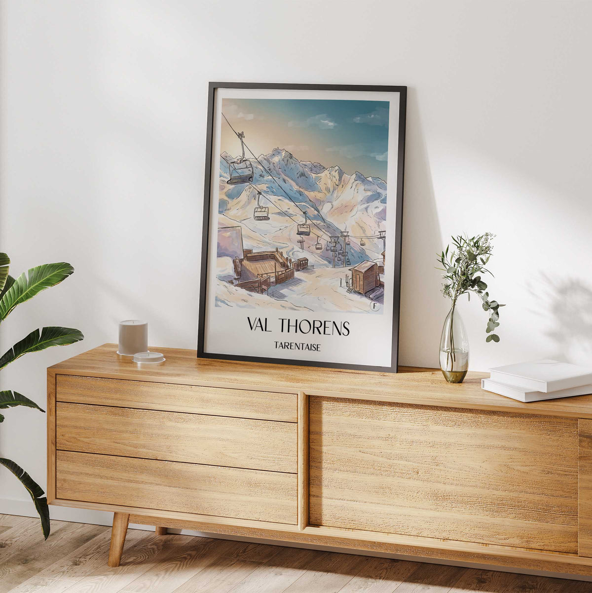val-thorens-tarentaise-frankreich-poster-aquarell