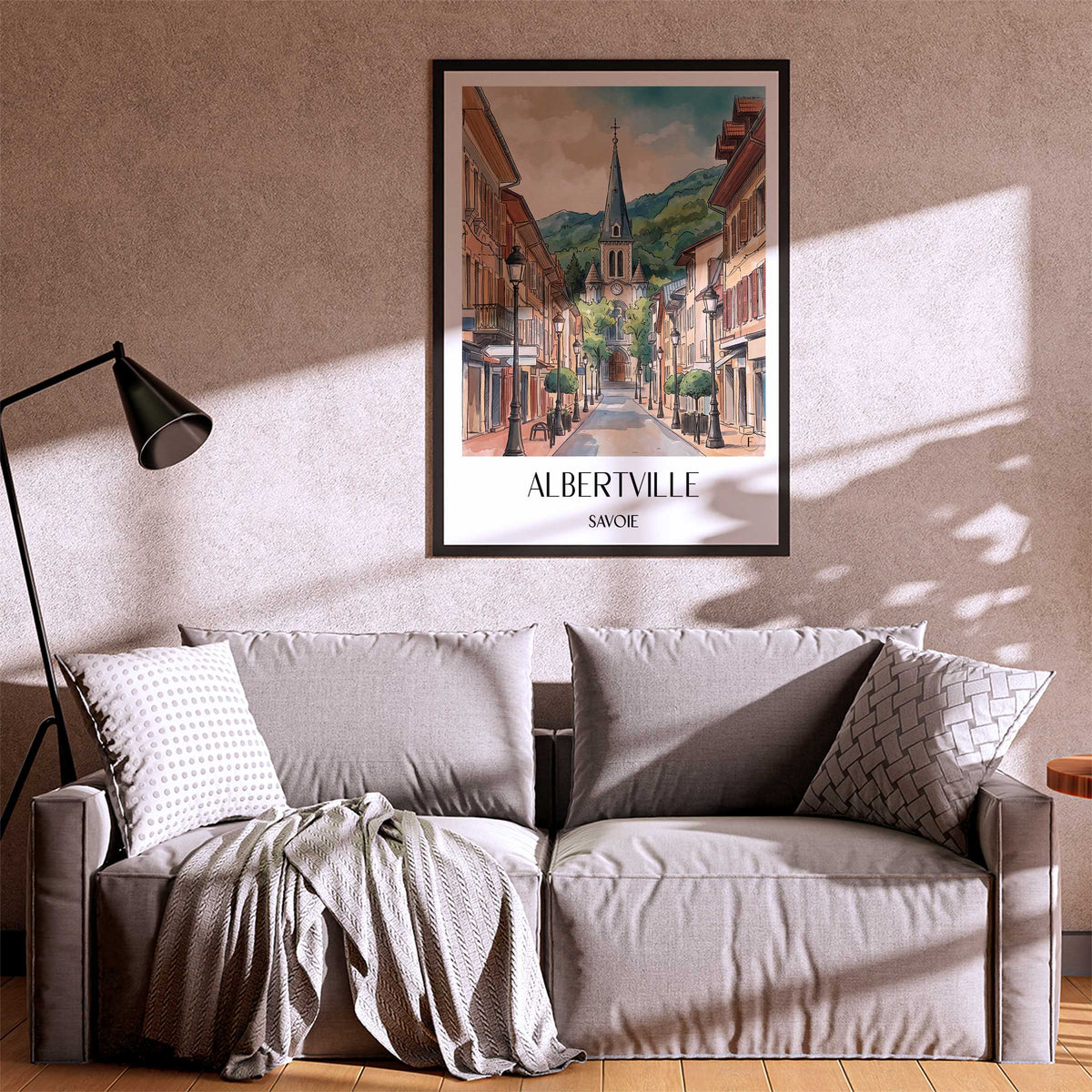 albertville-savoie-frankreich-poster-aquarell